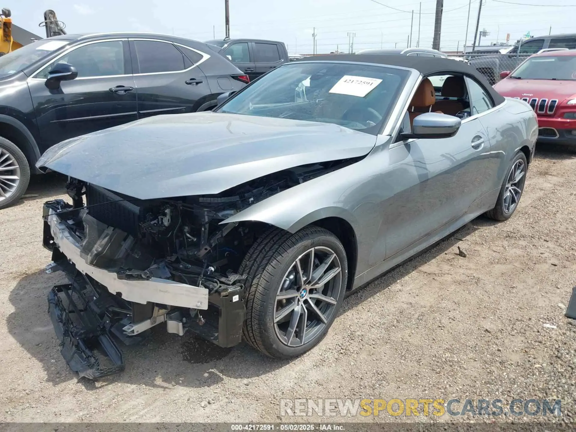 2 Photograph of a damaged car WBA33DB00SCU43630 BMW 4 SERIES 2025