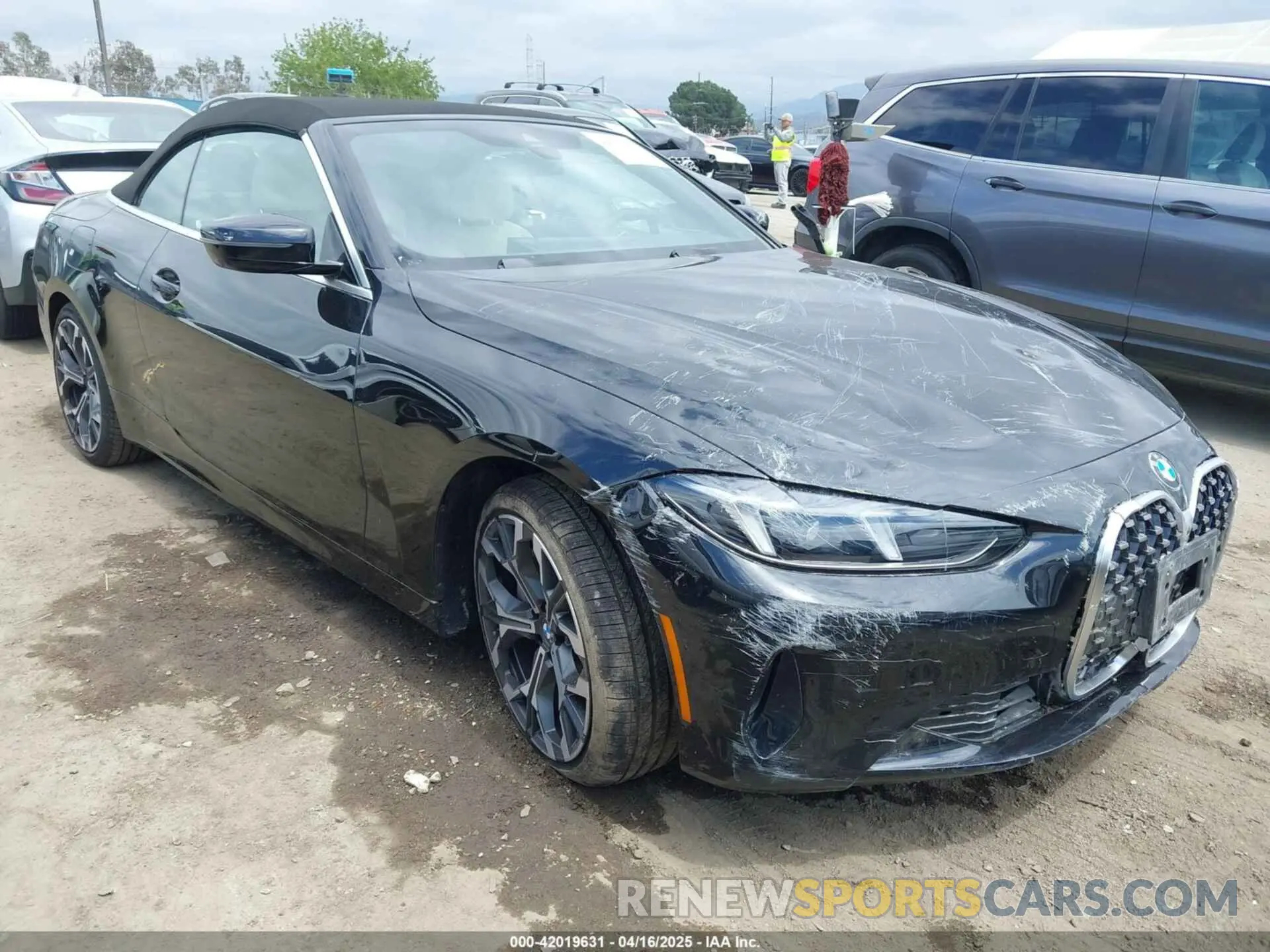 1 Photograph of a damaged car WBA33DB08SCU35159 BMW 4 SERIES 2025