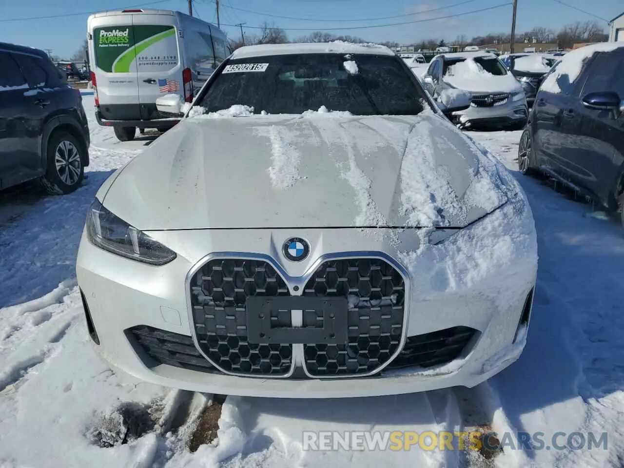 5 Photograph of a damaged car WBA33FB03SFU06517 BMW 4 SERIES 2025