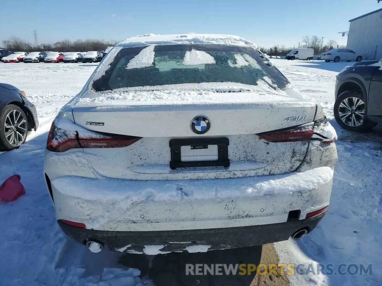 6 Photograph of a damaged car WBA33FB03SFU06517 BMW 4 SERIES 2025