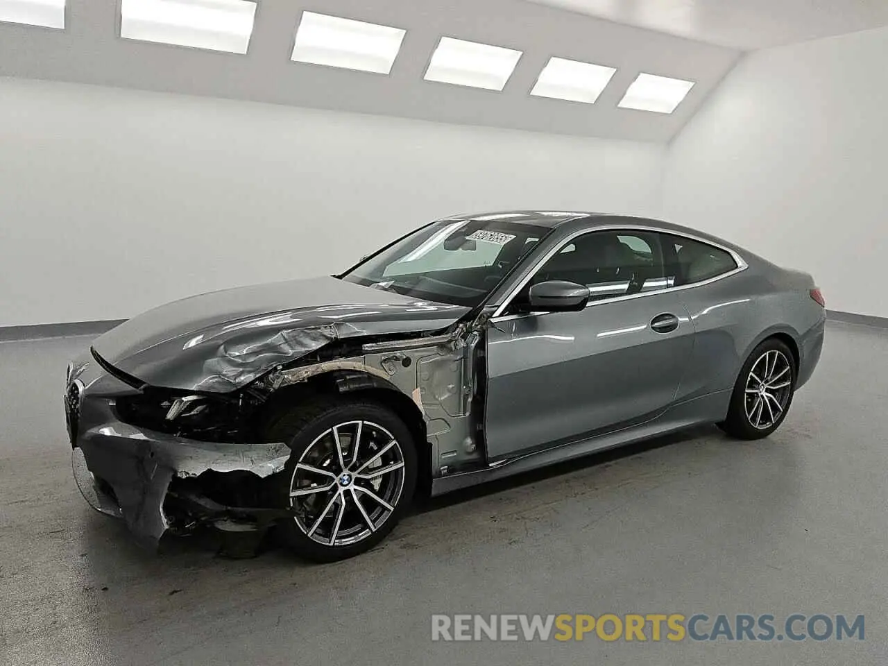 1 Photograph of a damaged car WBA43DA03SCS77223 BMW 4 SERIES 2025