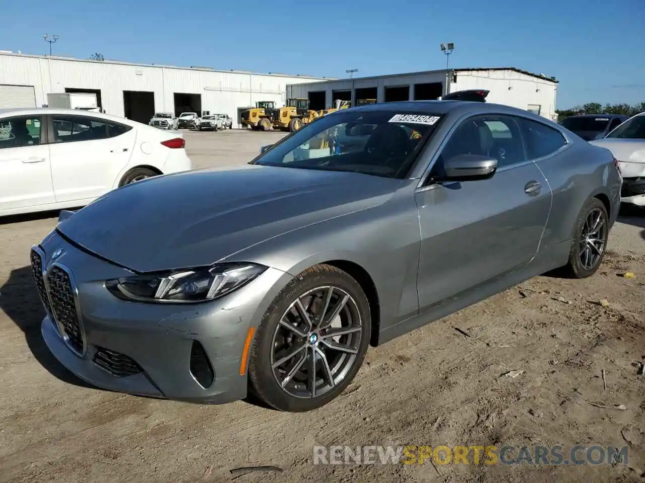 1 Photograph of a damaged car WBA43DA06SCT18444 BMW 4 SERIES 2025