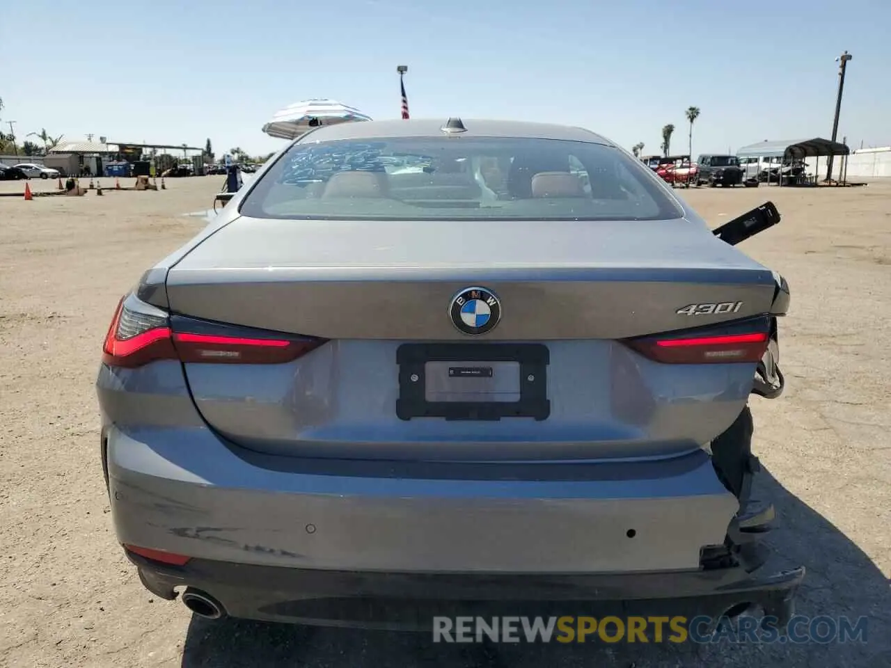 6 Photograph of a damaged car WBA43DA07SCS63339 BMW 4 SERIES 2025