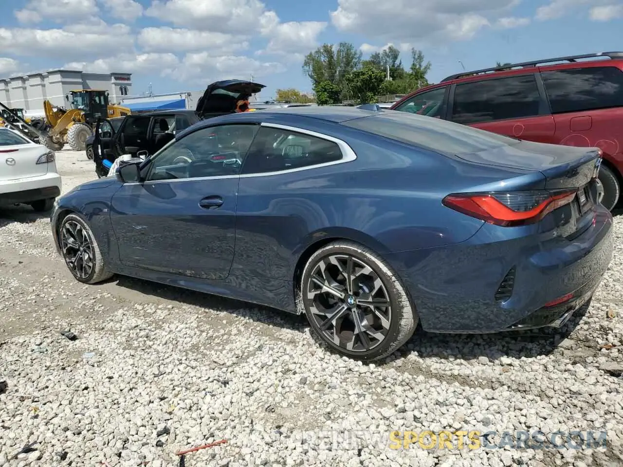 2 Photograph of a damaged car WBA43DA07SCU37586 BMW 4 SERIES 2025