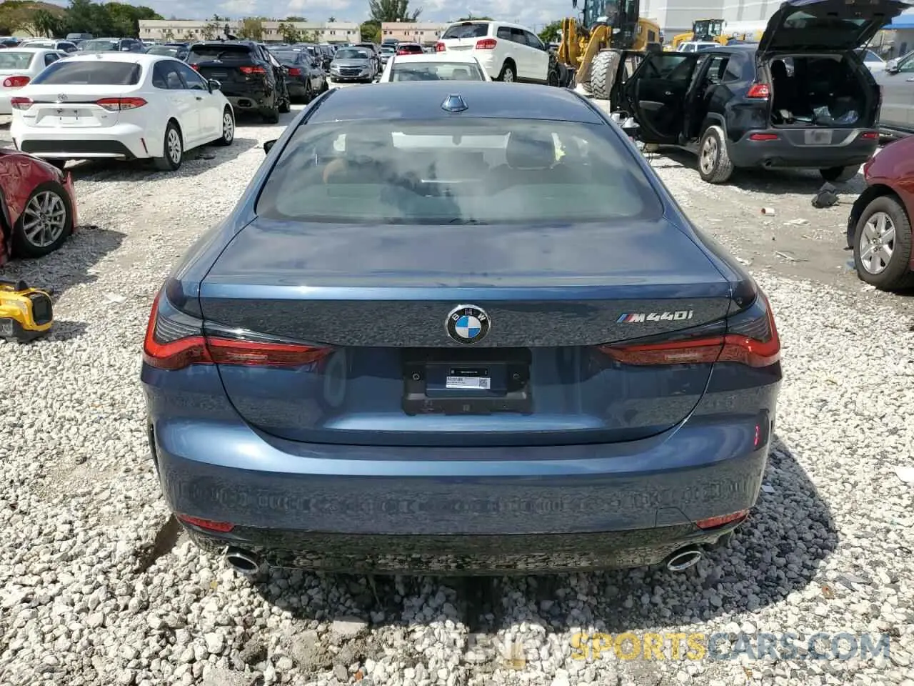6 Photograph of a damaged car WBA43DA07SCU37586 BMW 4 SERIES 2025