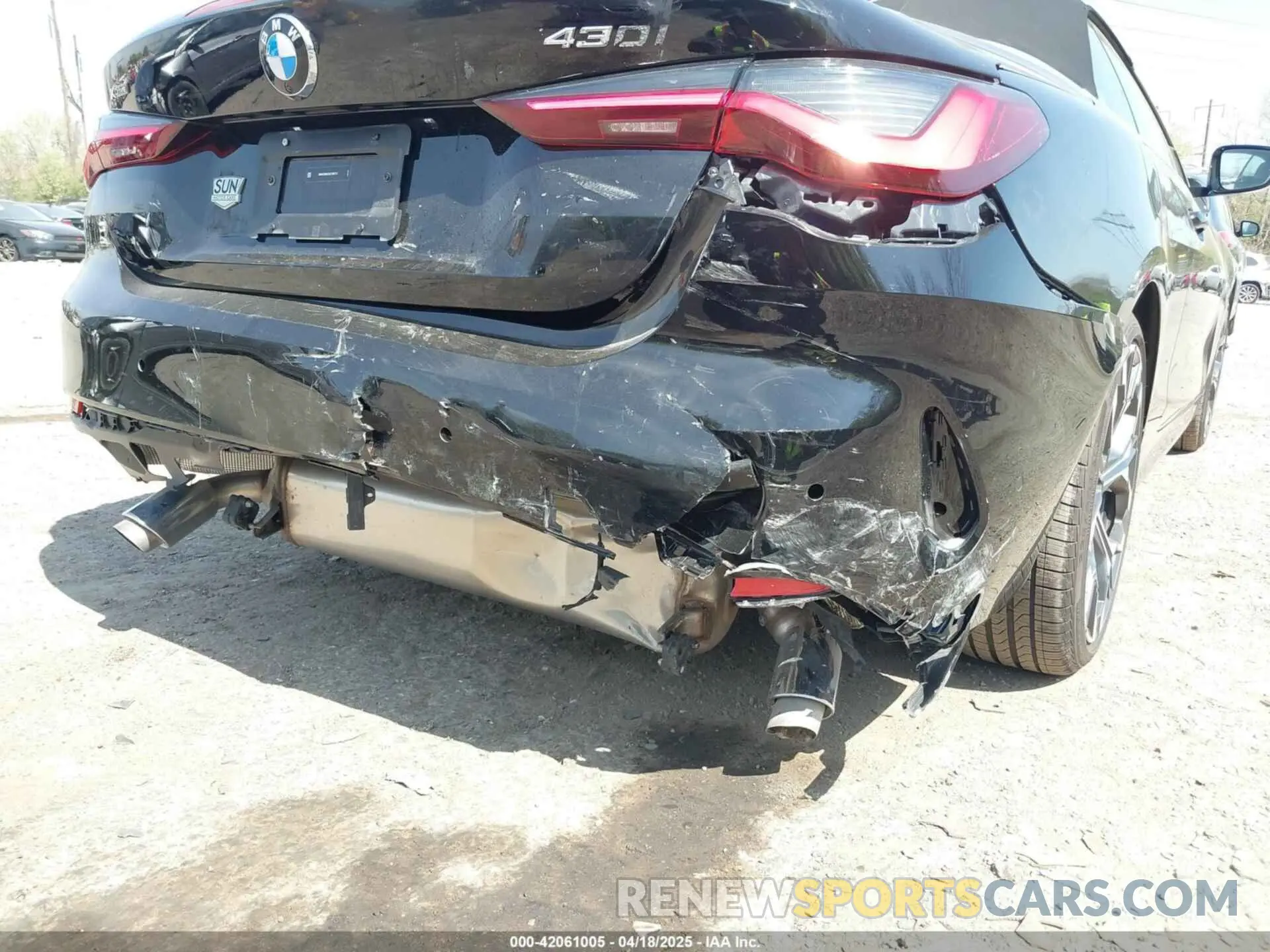 6 Photograph of a damaged car WBA53DB03SCT98773 BMW 4 SERIES 2025