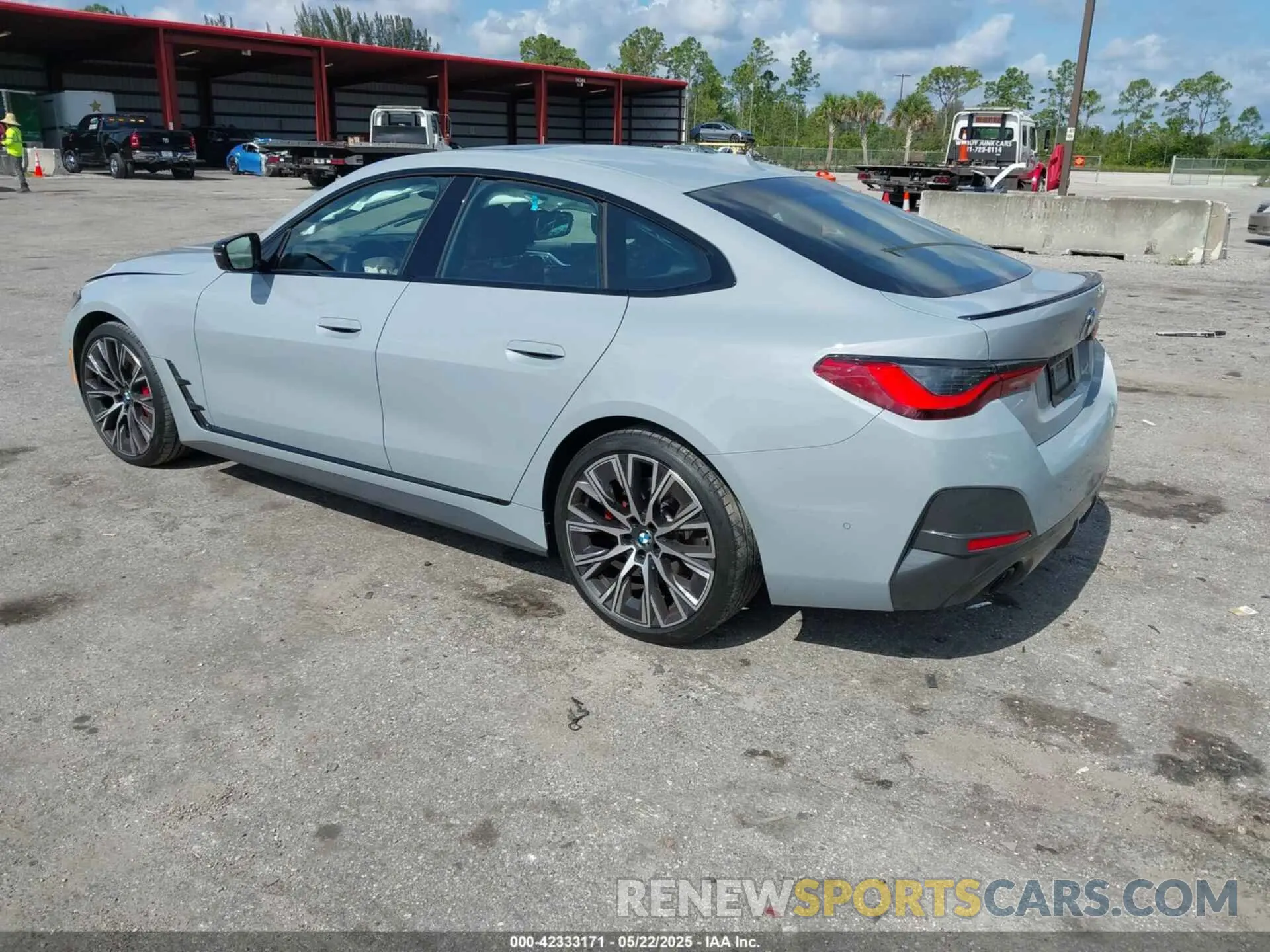 3 Photograph of a damaged car WBA63AV00RFS05812 BMW 4 SERIES GRAN COUPE 2024