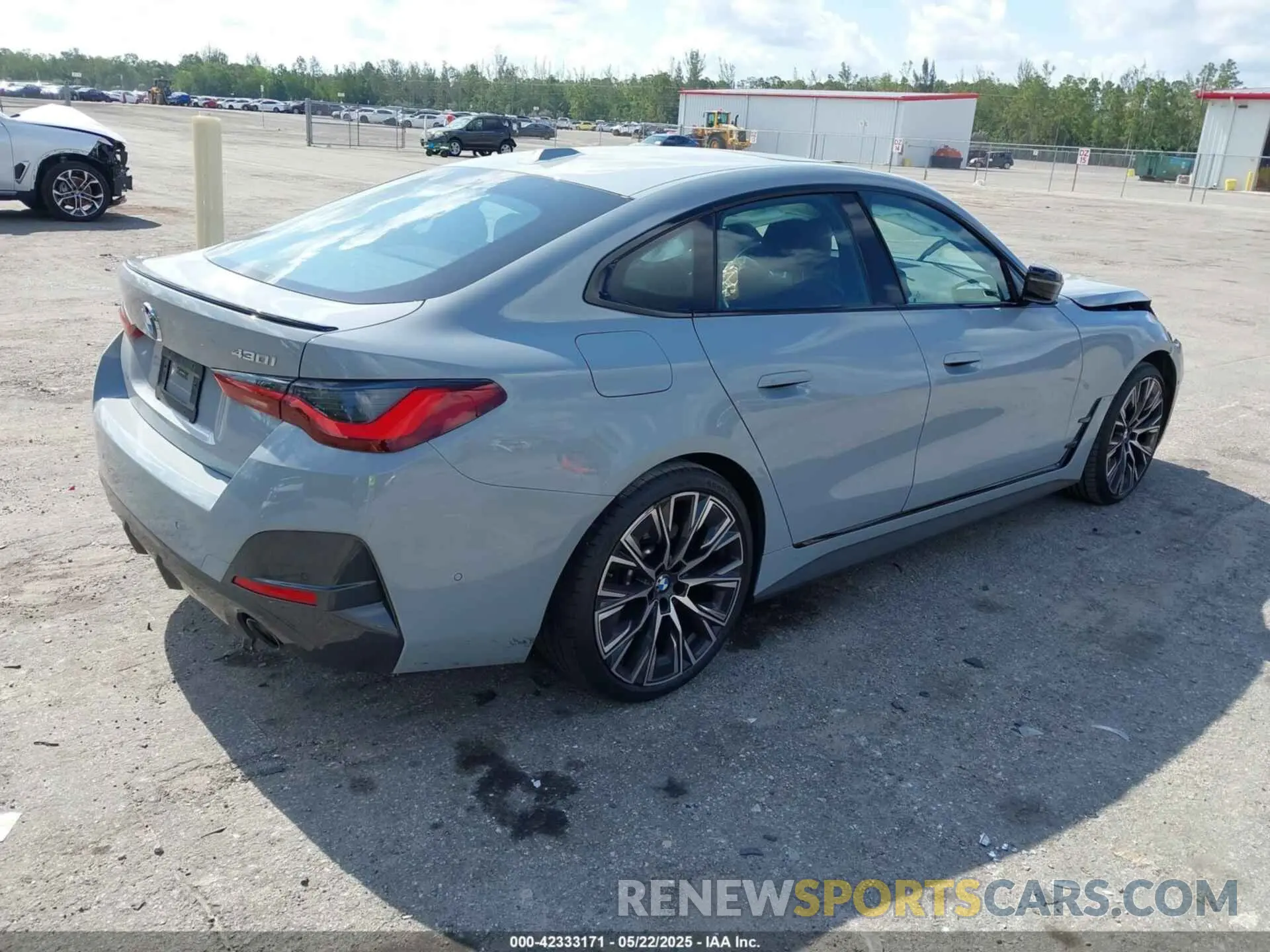 4 Photograph of a damaged car WBA63AV00RFS05812 BMW 4 SERIES GRAN COUPE 2024