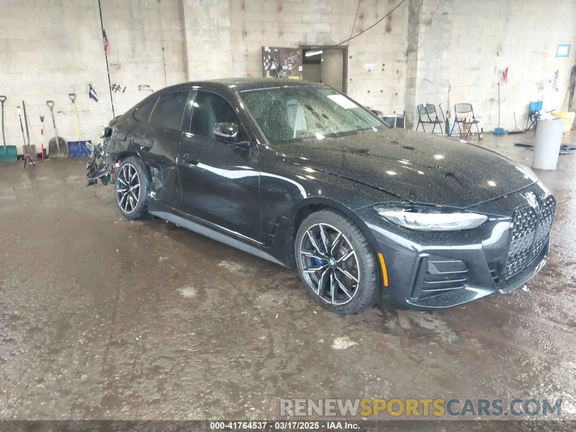 1 Photograph of a damaged car WBA73AV03RFR92792 BMW 4 SERIES GRAN COUPE 2024