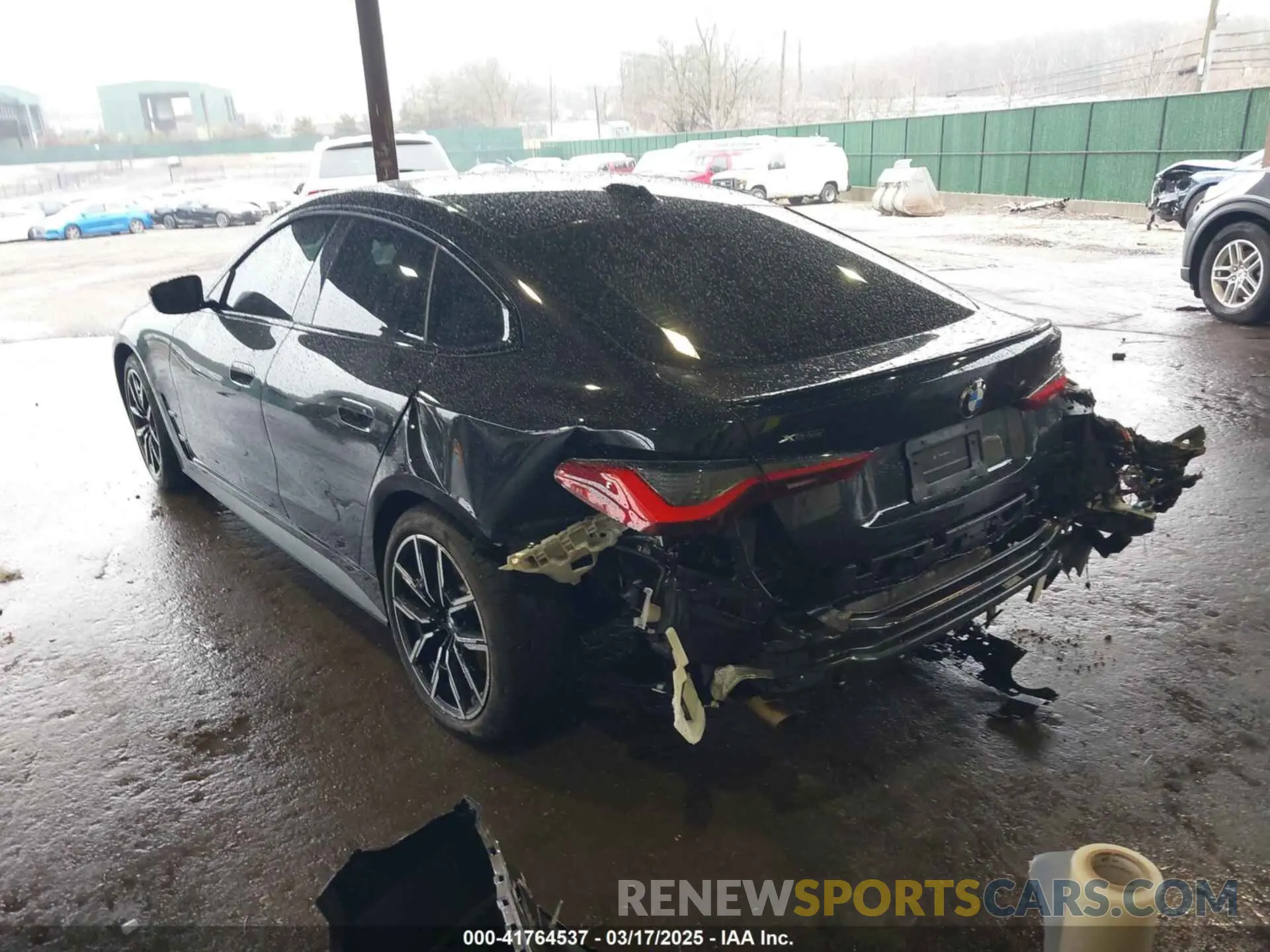 3 Photograph of a damaged car WBA73AV03RFR92792 BMW 4 SERIES GRAN COUPE 2024