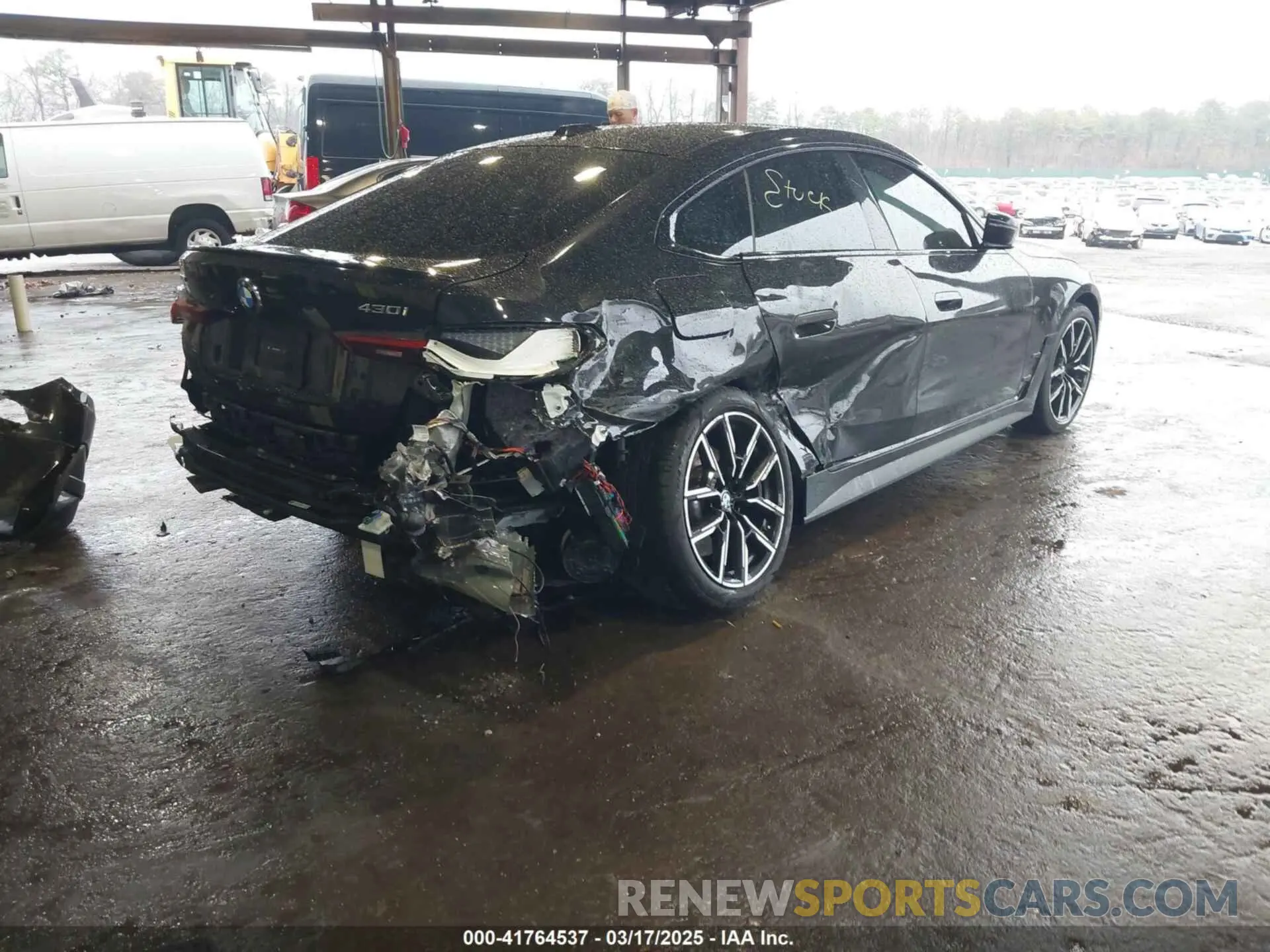 4 Photograph of a damaged car WBA73AV03RFR92792 BMW 4 SERIES GRAN COUPE 2024