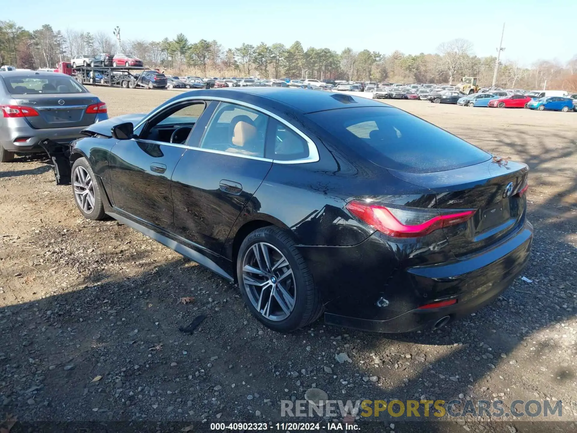 3 Photograph of a damaged car WBA73AV04RFP66163 BMW 4 SERIES GRAN COUPE 2024