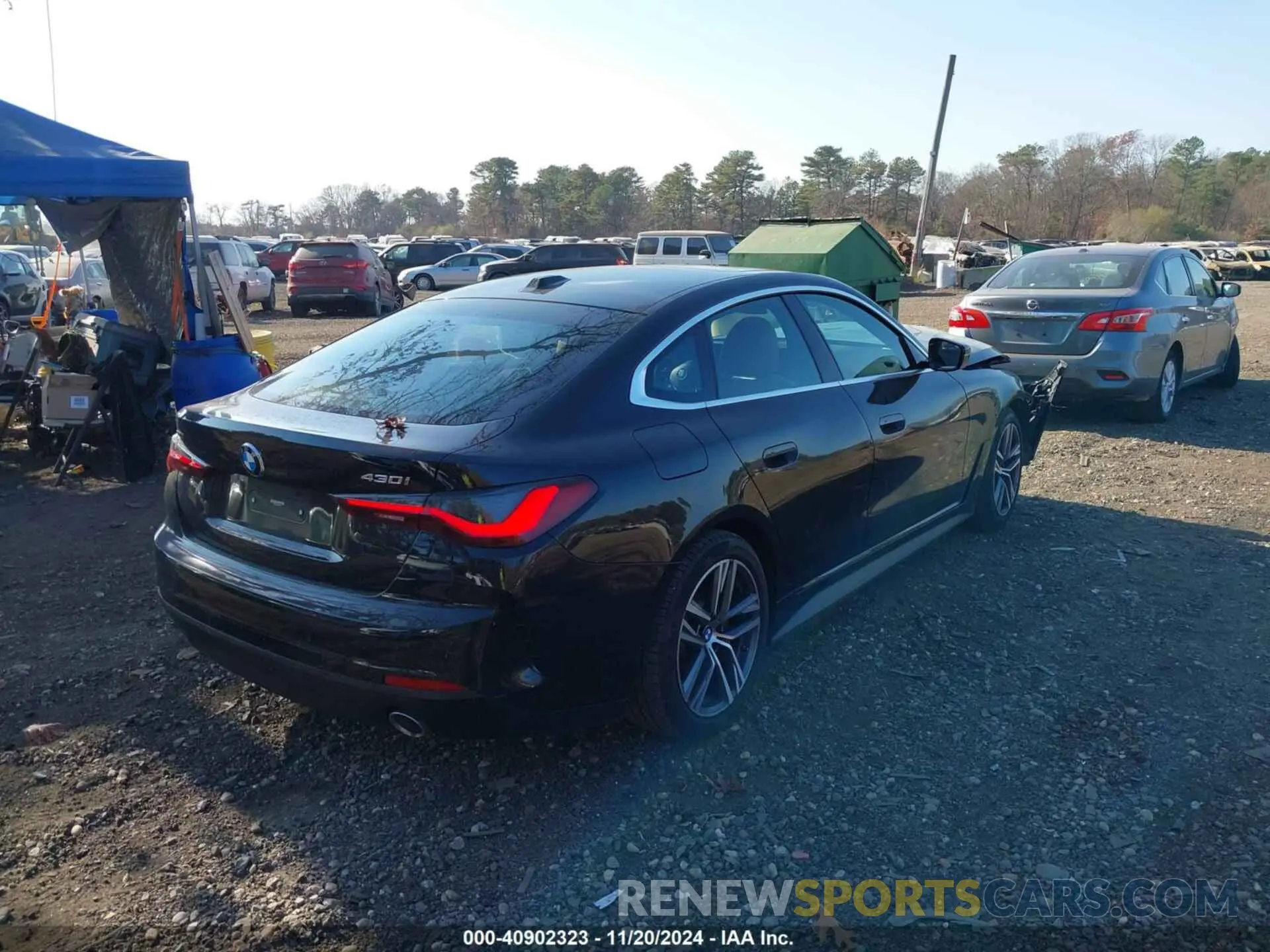 4 Photograph of a damaged car WBA73AV04RFP66163 BMW 4 SERIES GRAN COUPE 2024