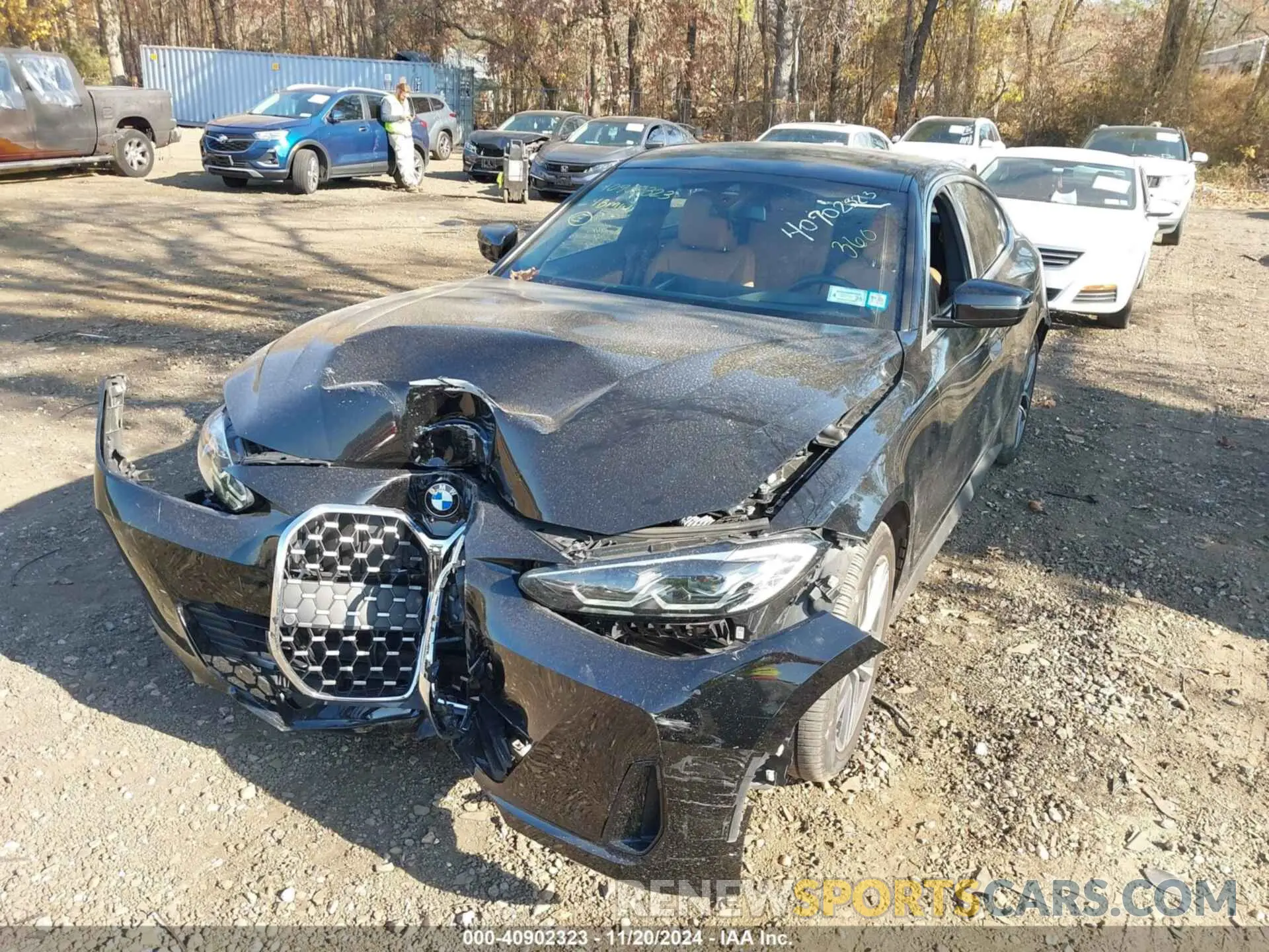 6 Photograph of a damaged car WBA73AV04RFP66163 BMW 4 SERIES GRAN COUPE 2024