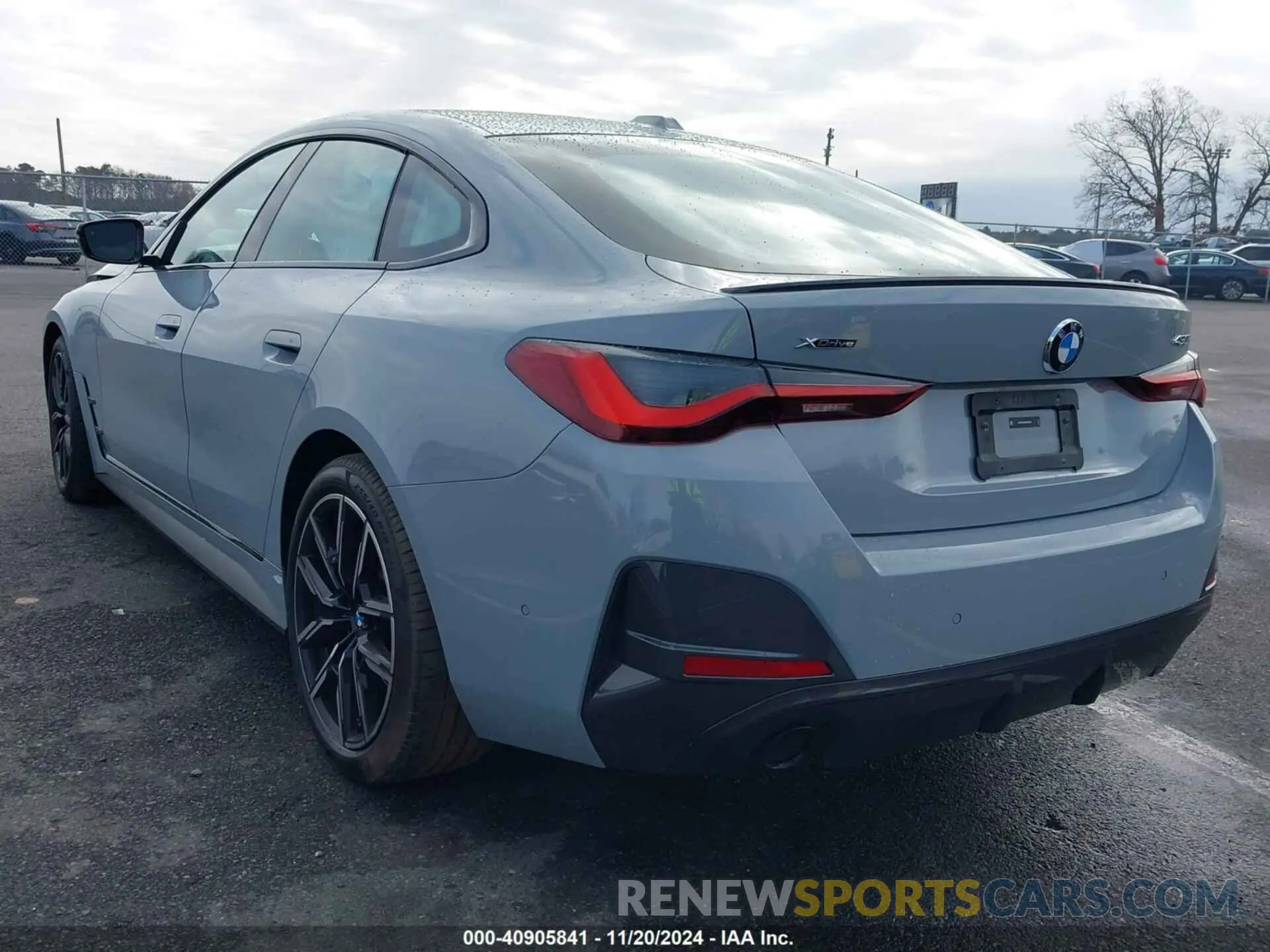 3 Photograph of a damaged car WBA73AV04RFR16787 BMW 4 SERIES GRAN COUPE 2024