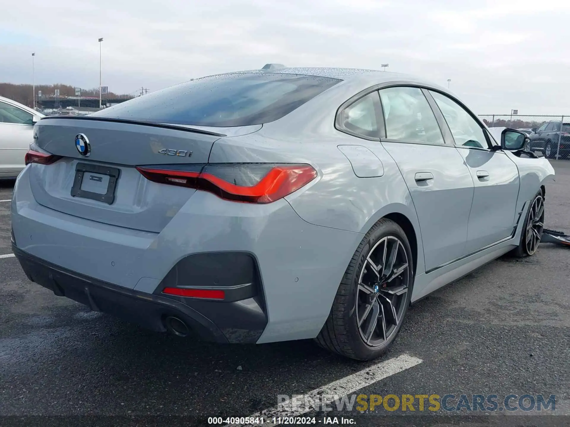 4 Photograph of a damaged car WBA73AV04RFR16787 BMW 4 SERIES GRAN COUPE 2024