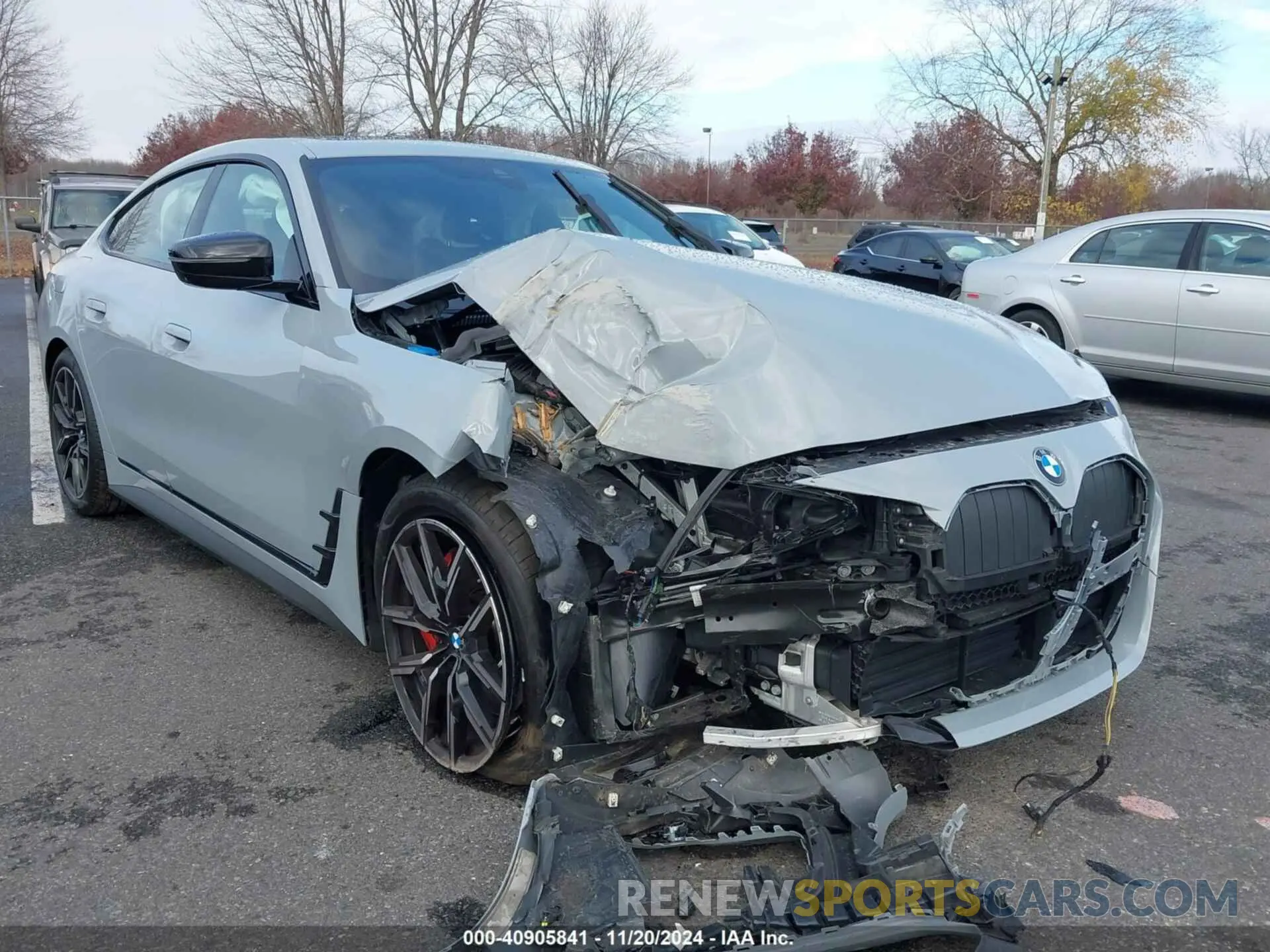 6 Photograph of a damaged car WBA73AV04RFR16787 BMW 4 SERIES GRAN COUPE 2024