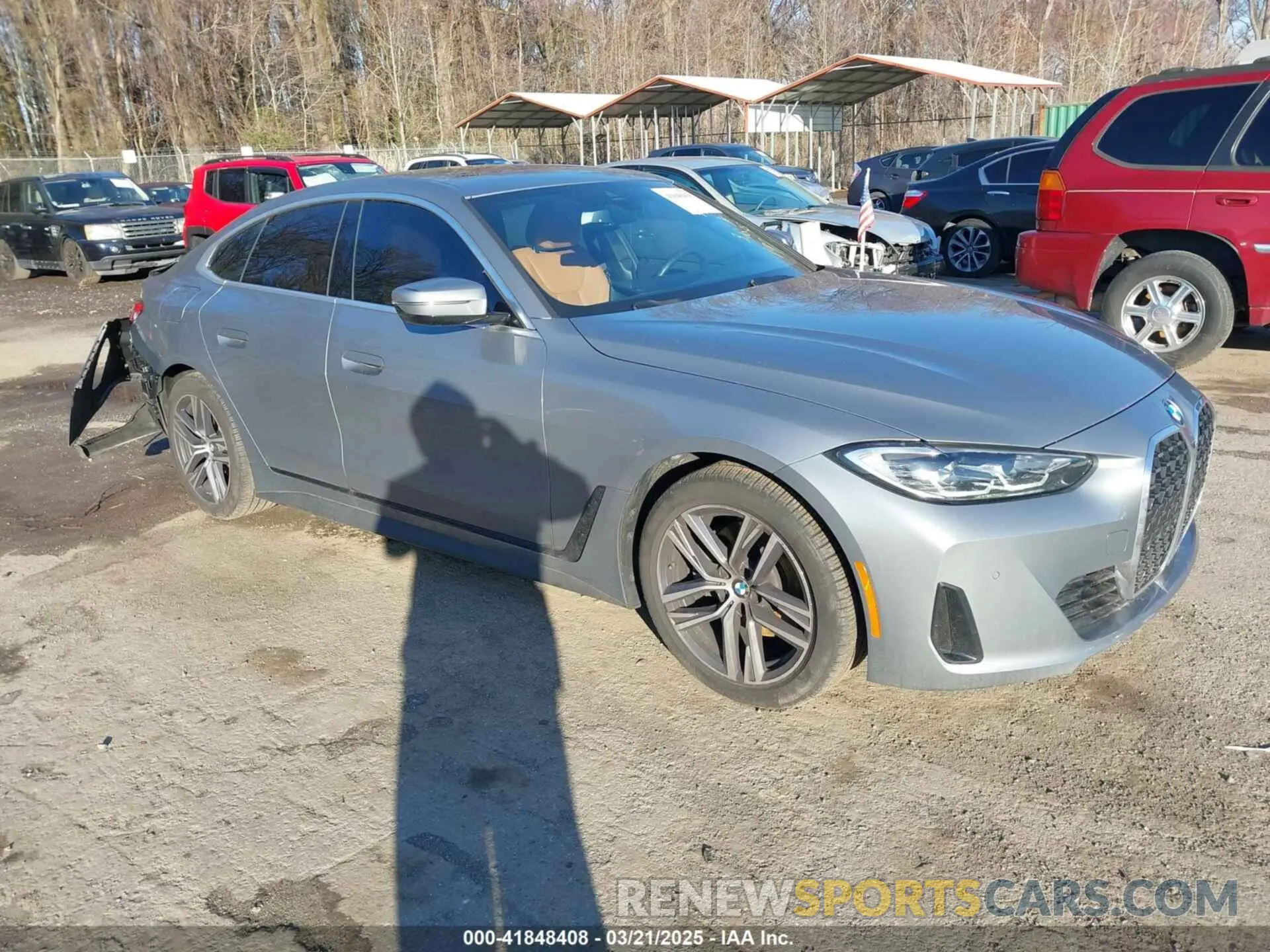 1 Photograph of a damaged car WBA73AV07RFR08229 BMW 4 SERIES GRAN COUPE 2024