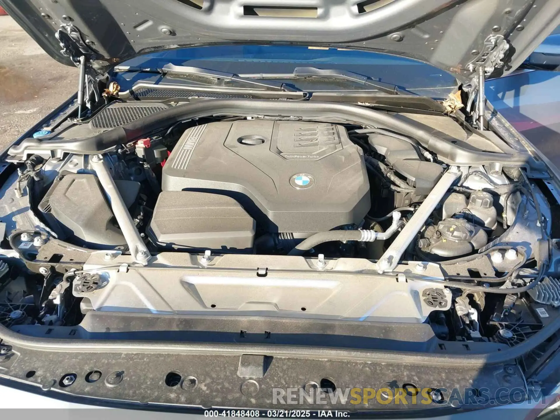 10 Photograph of a damaged car WBA73AV07RFR08229 BMW 4 SERIES GRAN COUPE 2024