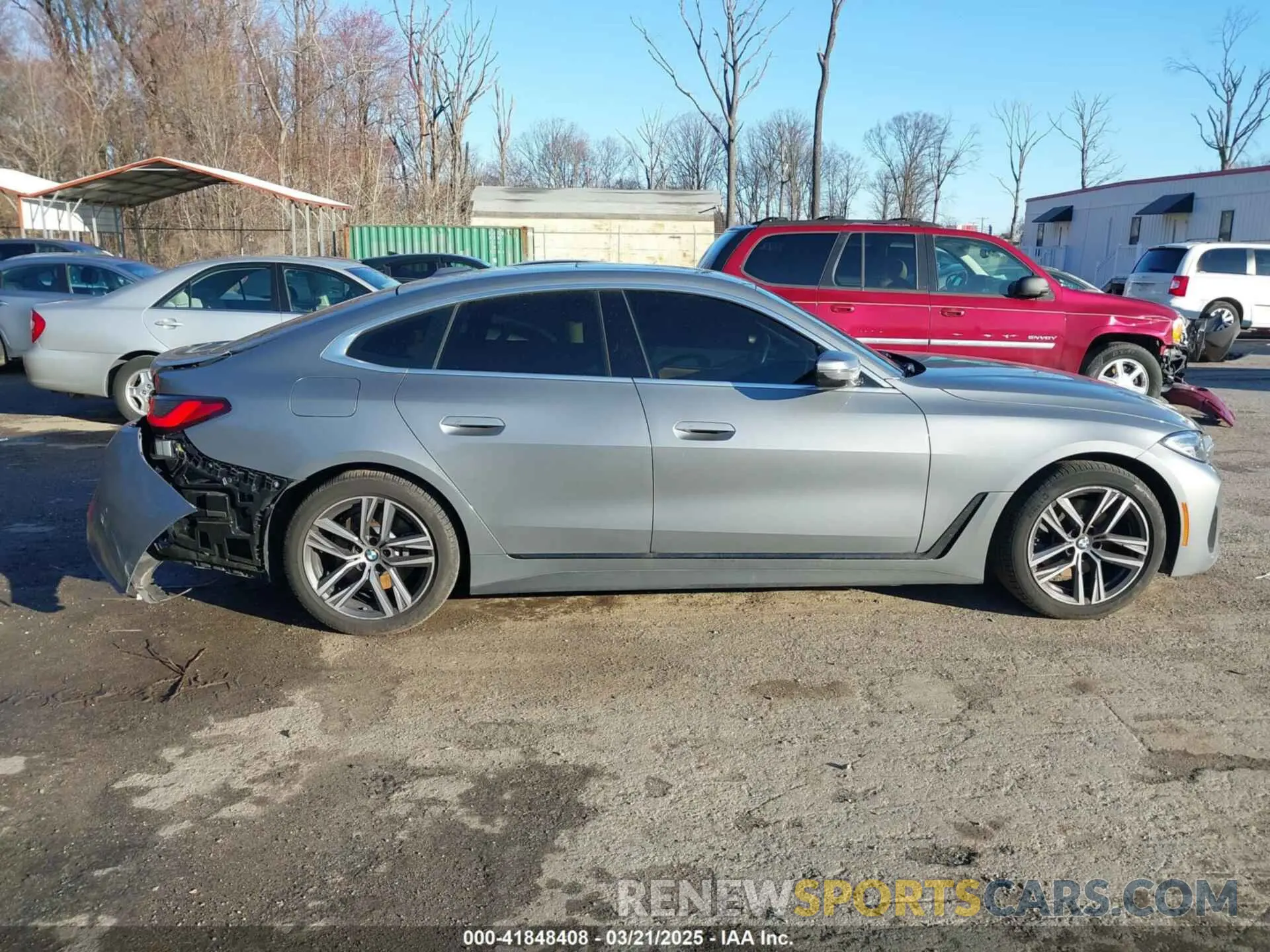 13 Photograph of a damaged car WBA73AV07RFR08229 BMW 4 SERIES GRAN COUPE 2024