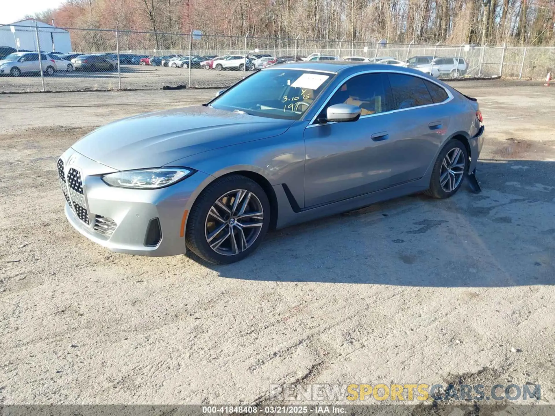 2 Photograph of a damaged car WBA73AV07RFR08229 BMW 4 SERIES GRAN COUPE 2024