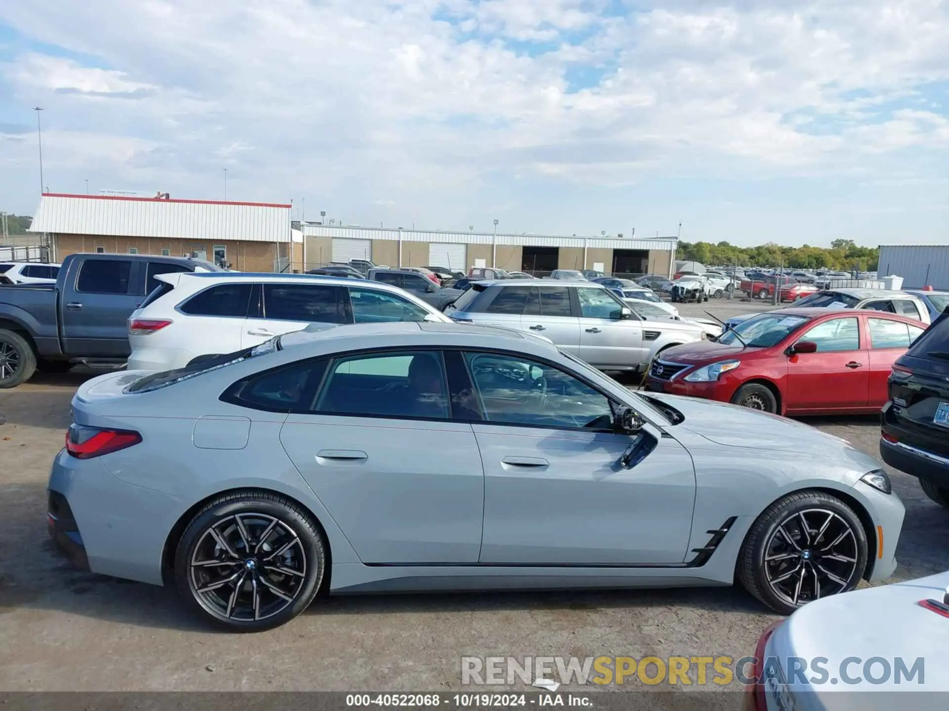 13 Photograph of a damaged car WBA73AV0XRFT25508 BMW 4 SERIES GRAN COUPE 2024