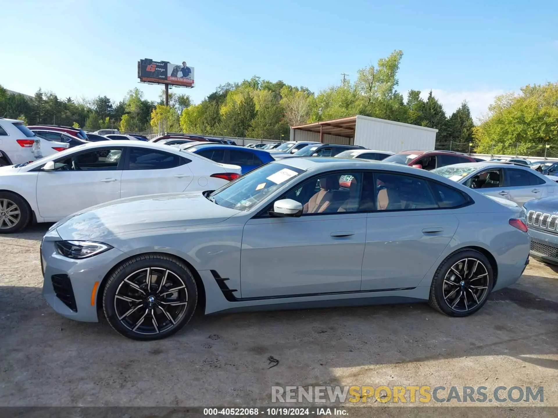 14 Photograph of a damaged car WBA73AV0XRFT25508 BMW 4 SERIES GRAN COUPE 2024