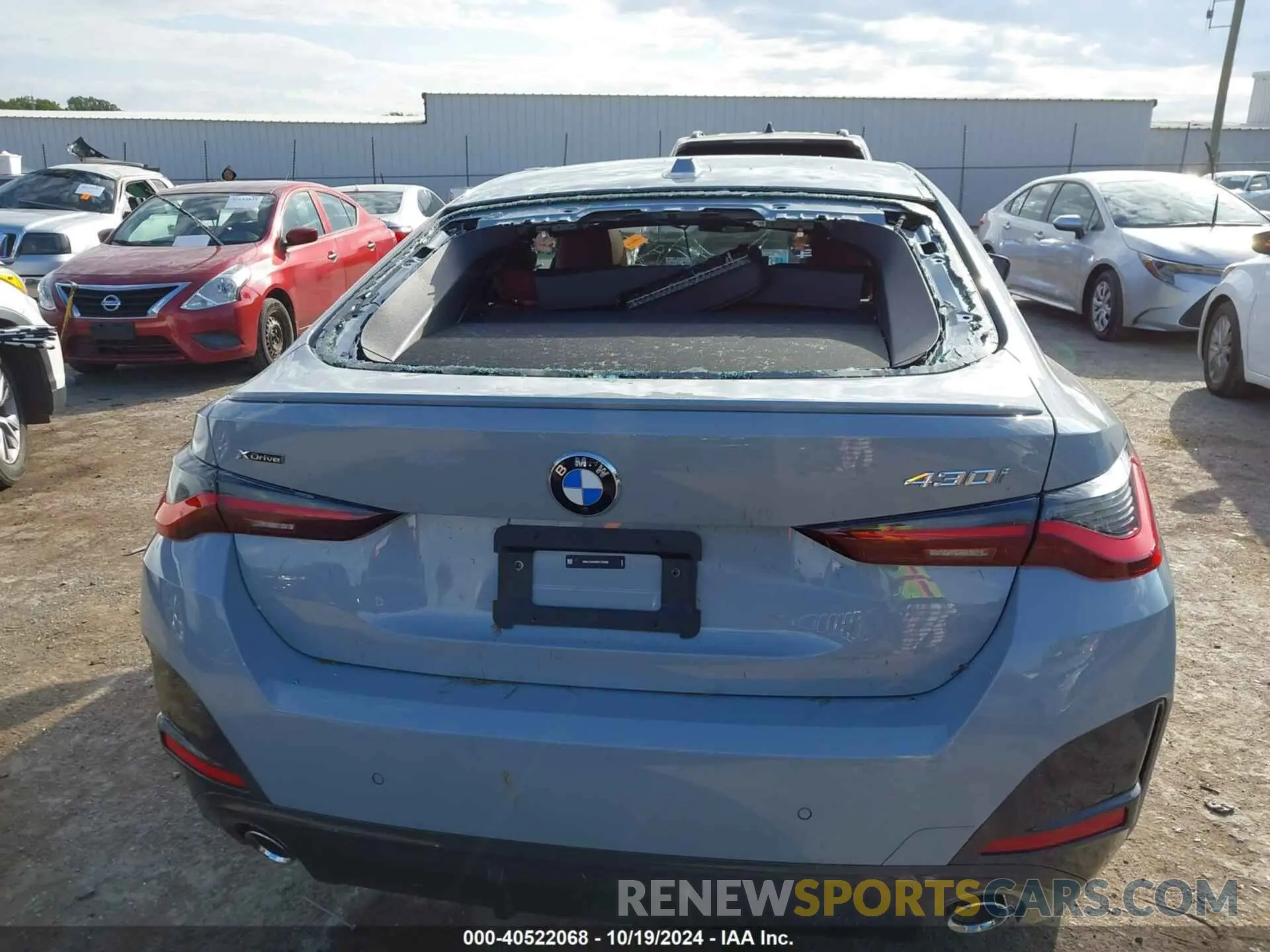 16 Photograph of a damaged car WBA73AV0XRFT25508 BMW 4 SERIES GRAN COUPE 2024