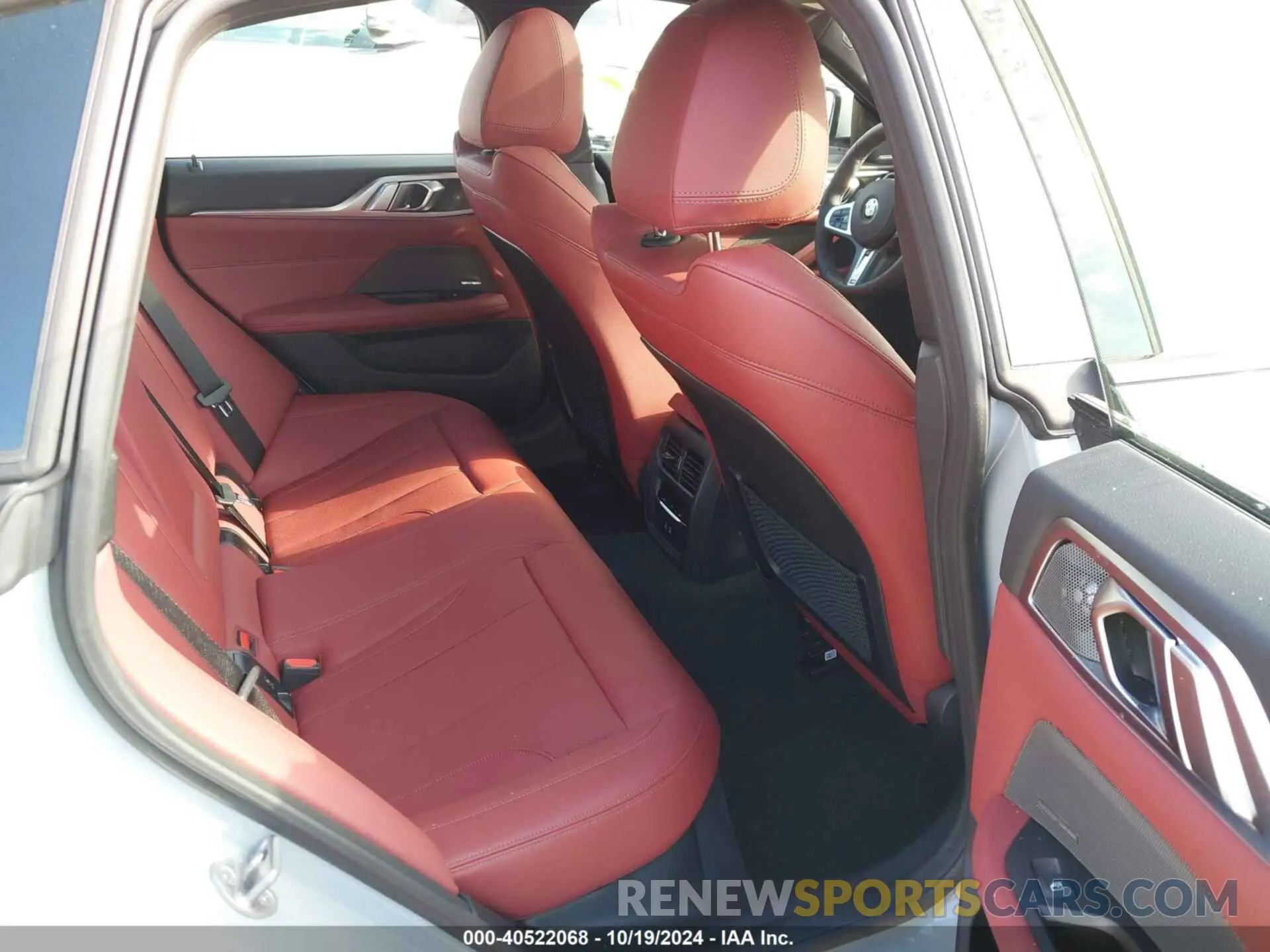 8 Photograph of a damaged car WBA73AV0XRFT25508 BMW 4 SERIES GRAN COUPE 2024