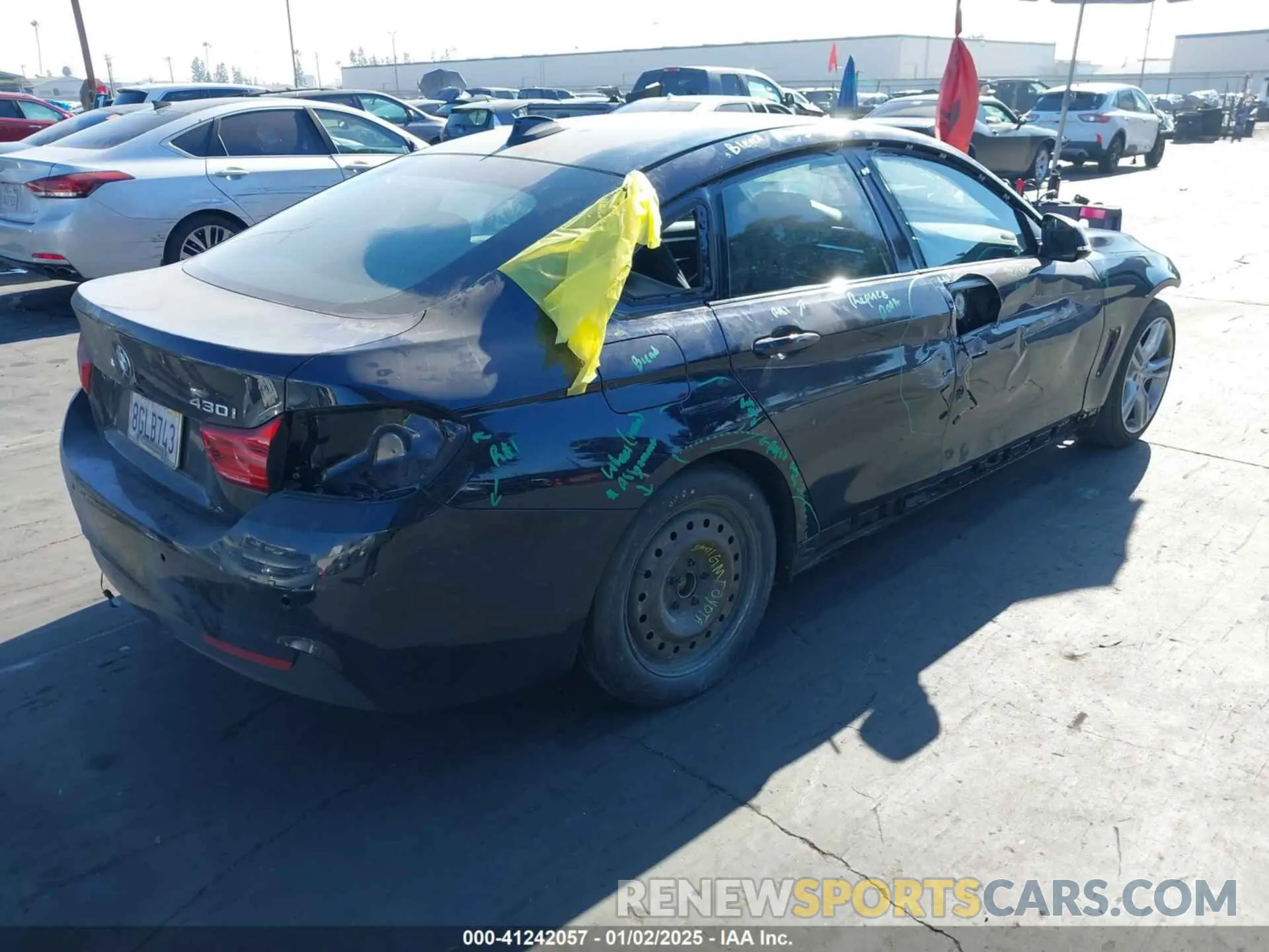 4 Photograph of a damaged car WBA4J1C53KBM17094 BMW 430I 2019