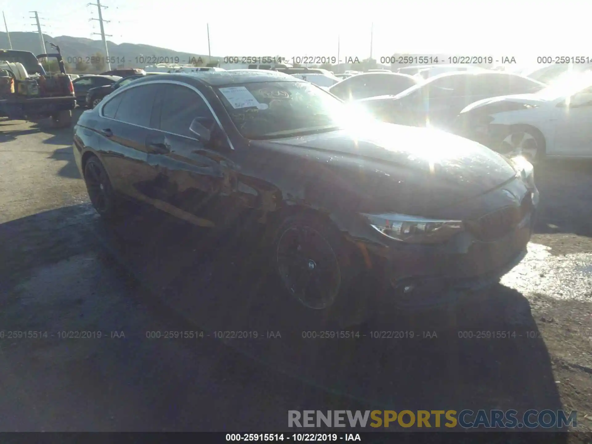 1 Photograph of a damaged car WBA4J1C56KBM16098 BMW 430I 2019