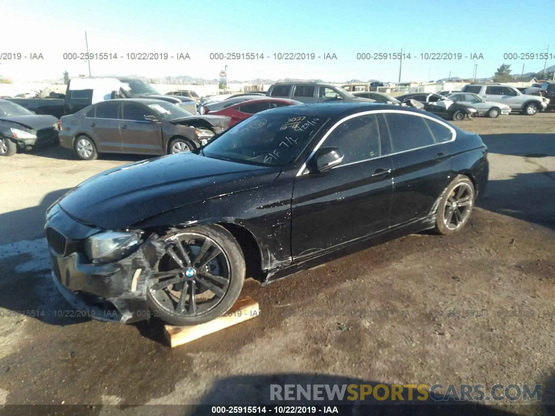 2 Photograph of a damaged car WBA4J1C56KBM16098 BMW 430I 2019