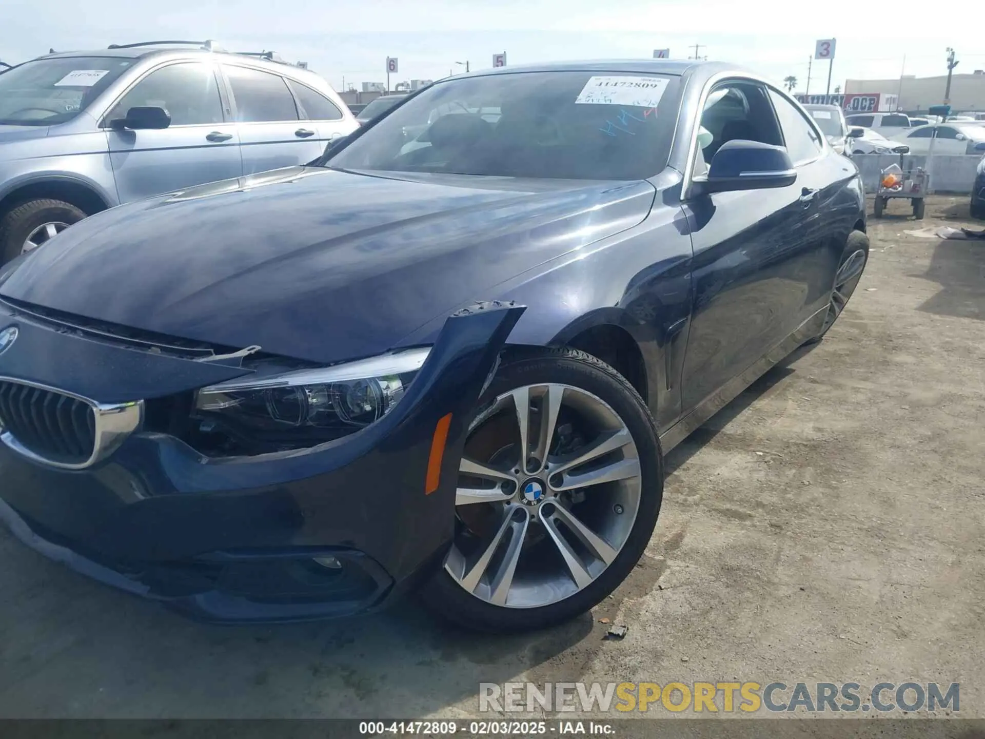 6 Photograph of a damaged car WBA4W3C52KAF92233 BMW 430I 2019