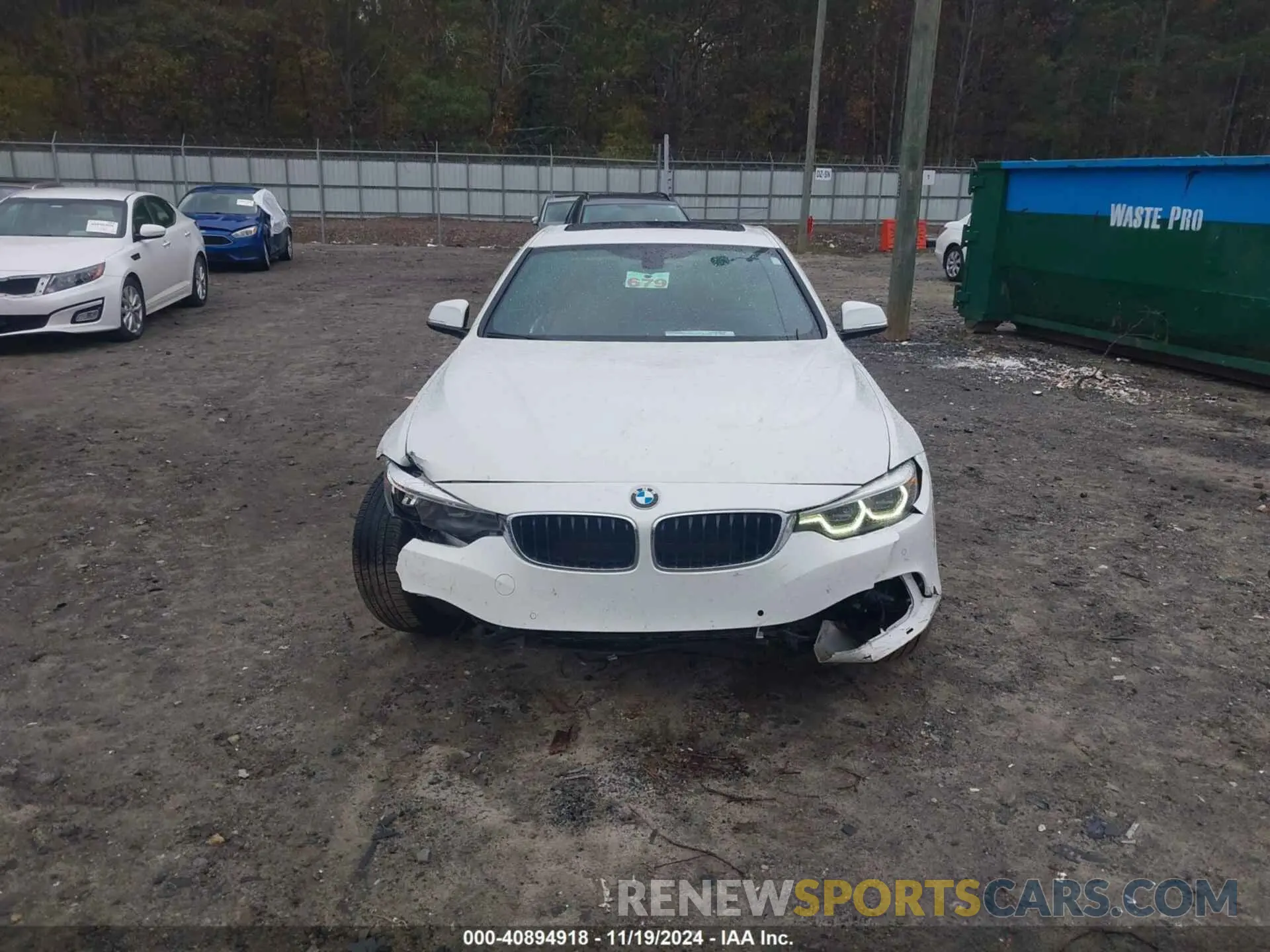 13 Photograph of a damaged car WBA4W3C53KAF93665 BMW 430I 2019