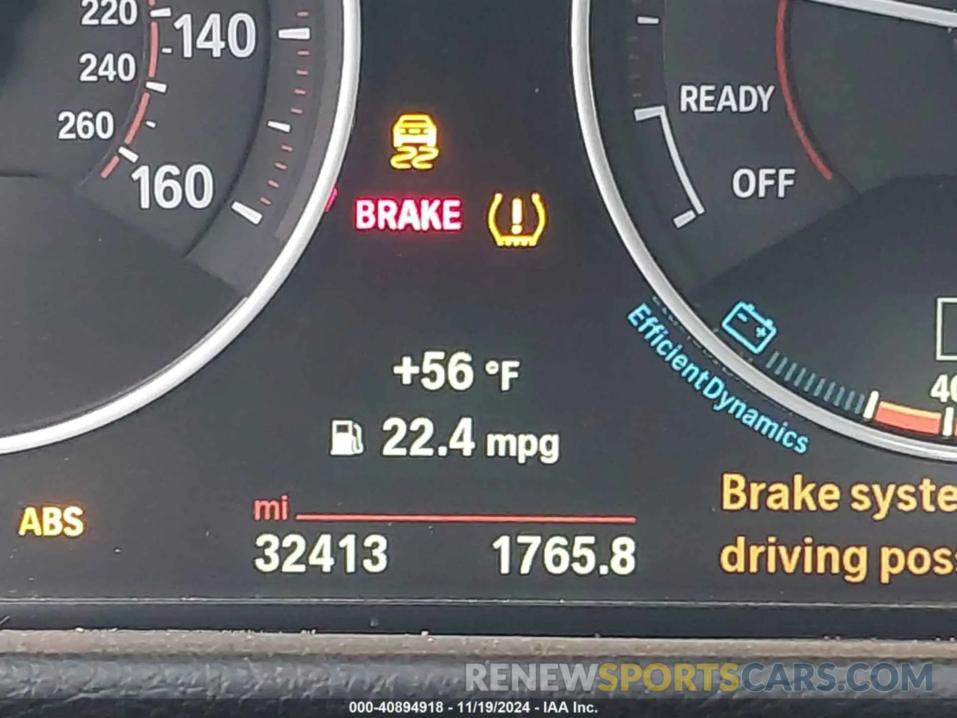 16 Photograph of a damaged car WBA4W3C53KAF93665 BMW 430I 2019