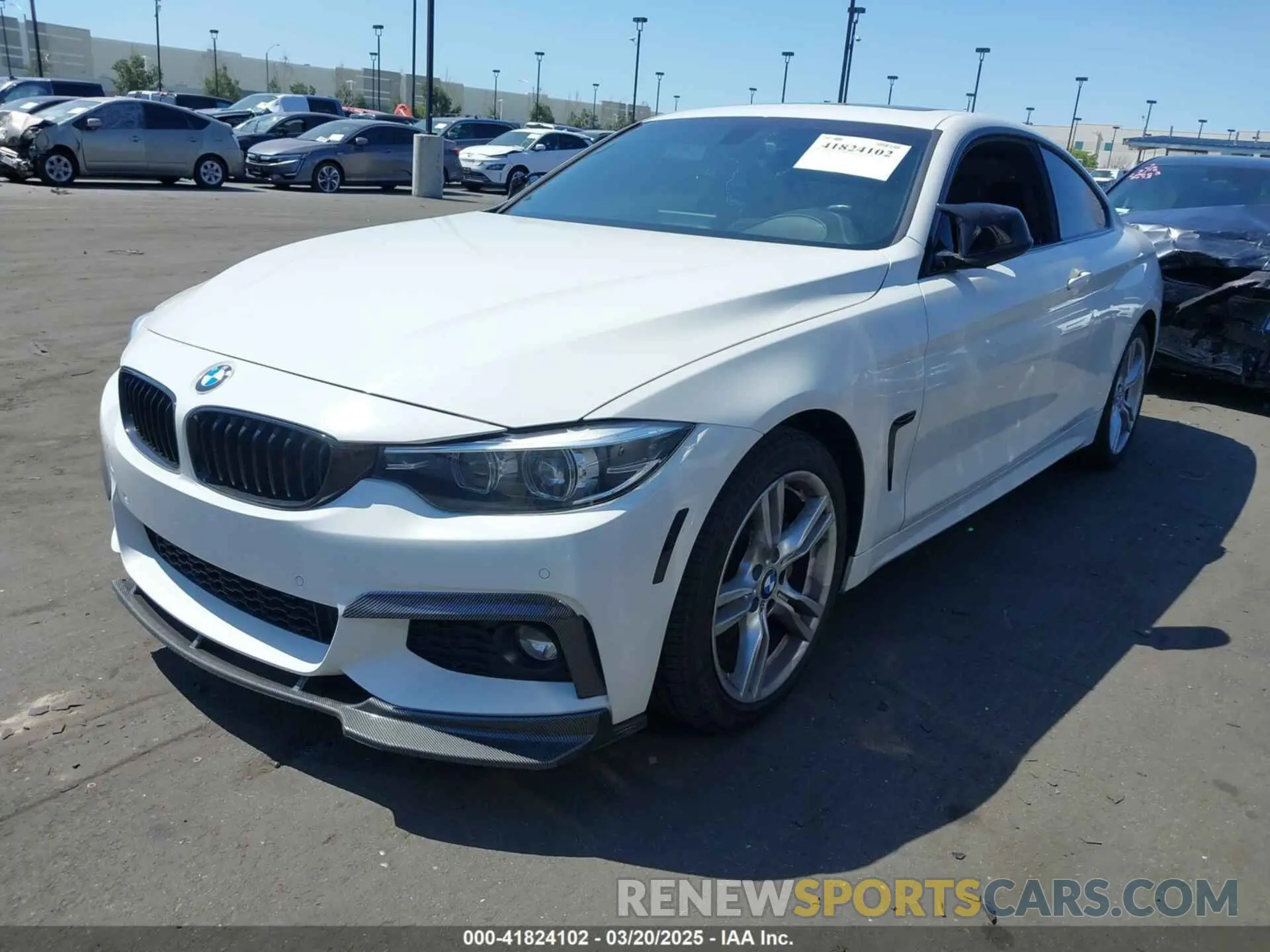2 Photograph of a damaged car WBA4W3C55KAF91660 BMW 430I 2019