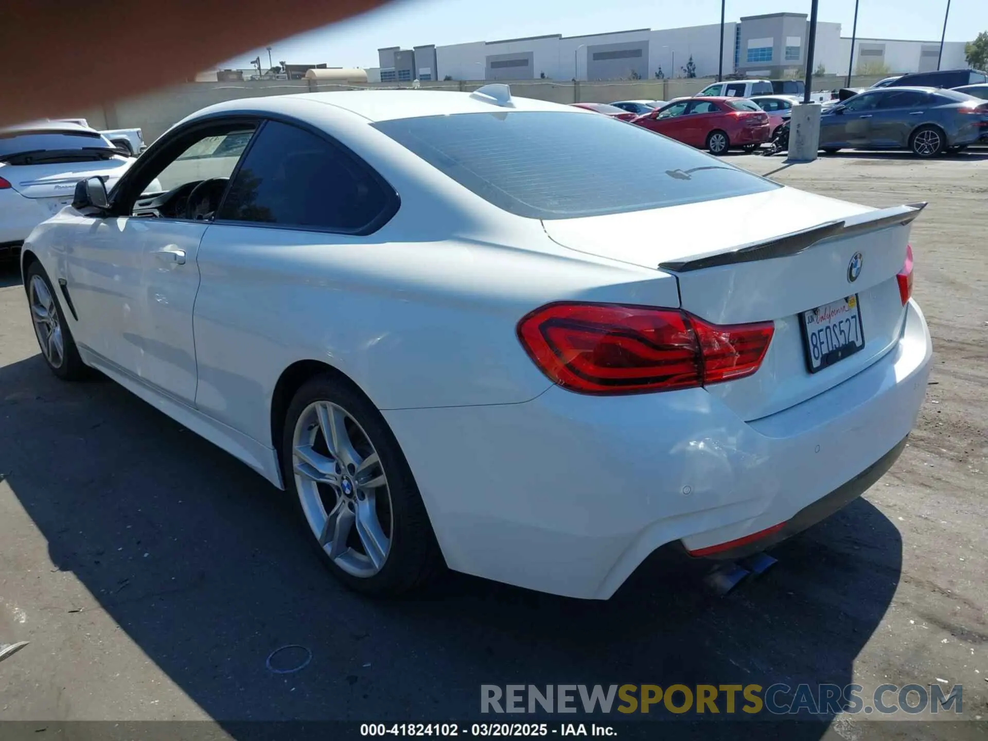 3 Photograph of a damaged car WBA4W3C55KAF91660 BMW 430I 2019