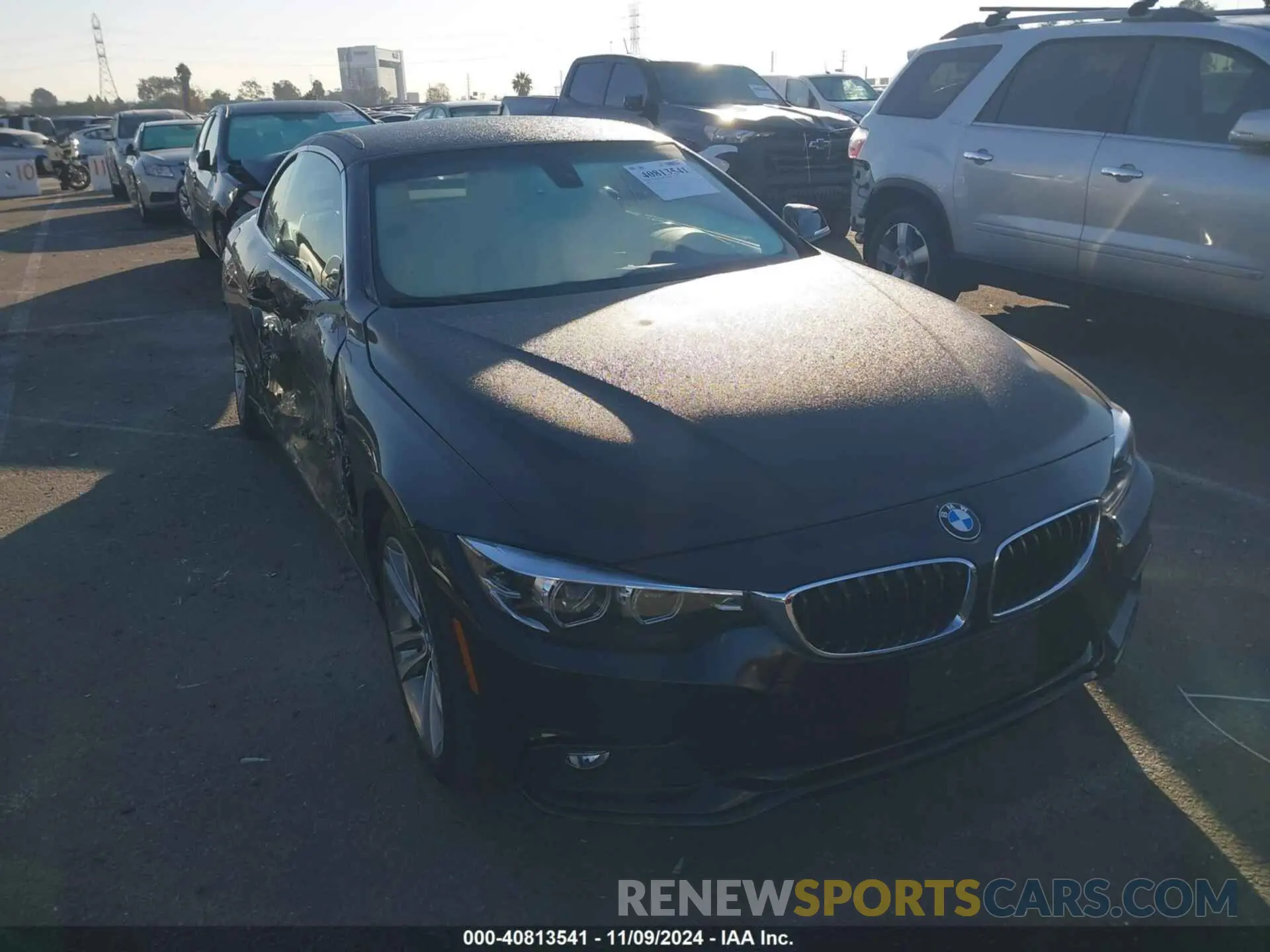 1 Photograph of a damaged car WBA4Z1C54KEE51491 BMW 430I 2019