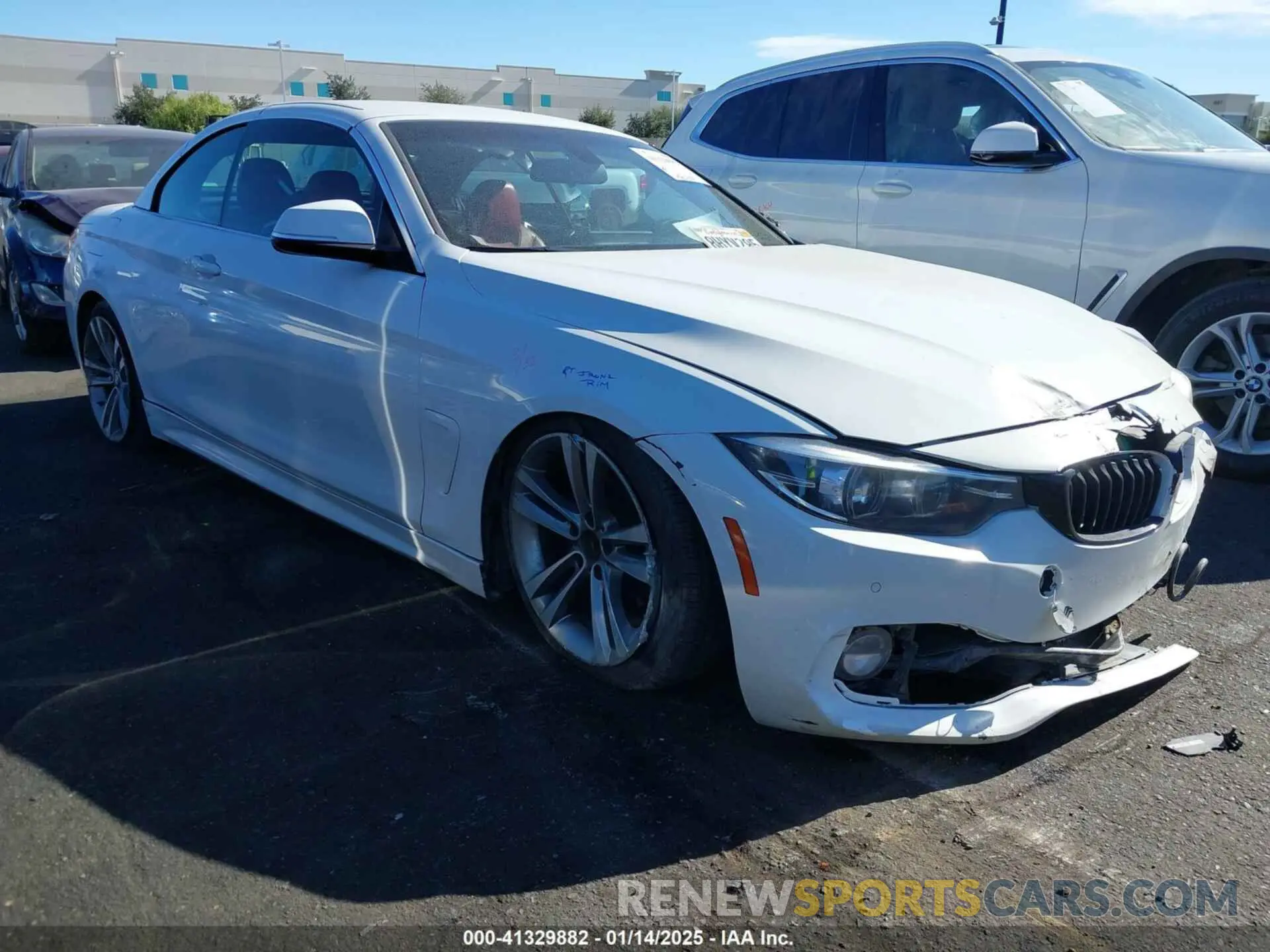 1 Photograph of a damaged car WBA4Z1C58KEE48884 BMW 430I 2019