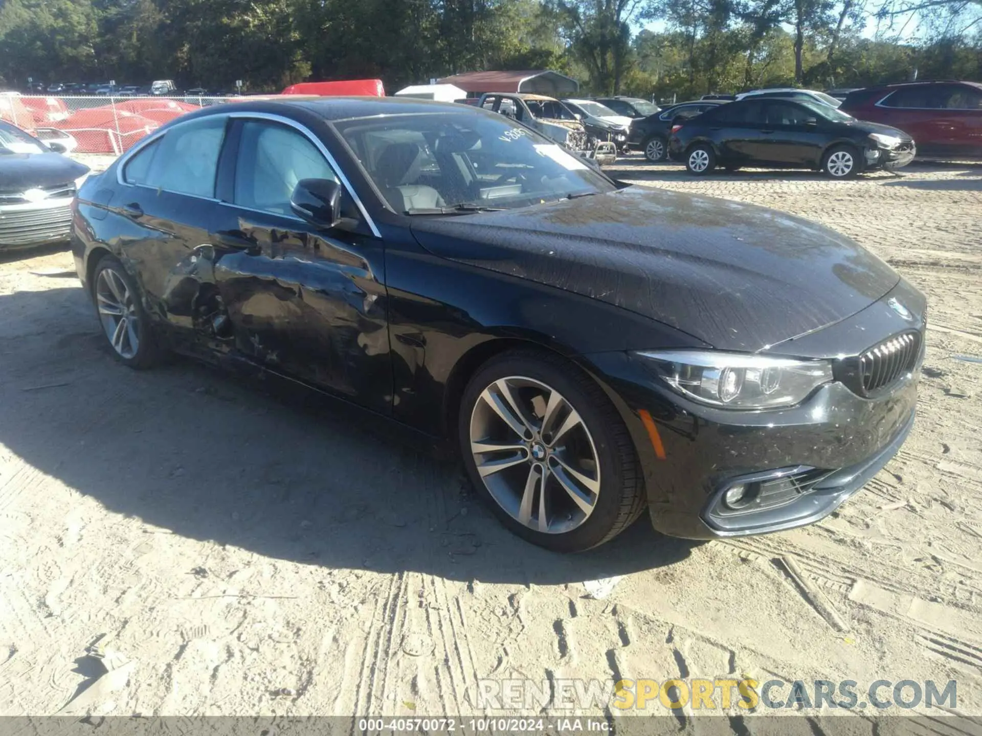 1 Photograph of a damaged car WBA4J1C08LBU68287 BMW 430I 2020