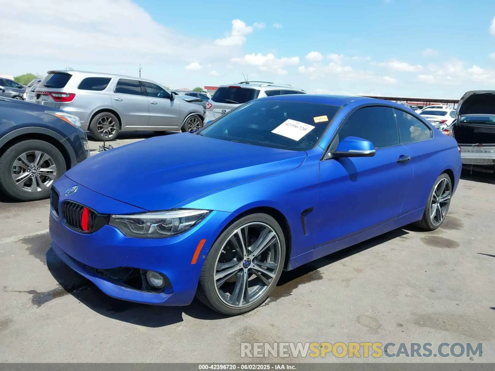 2 Photograph of a damaged car WBA4W3C02LFH16817 BMW 430I 2020