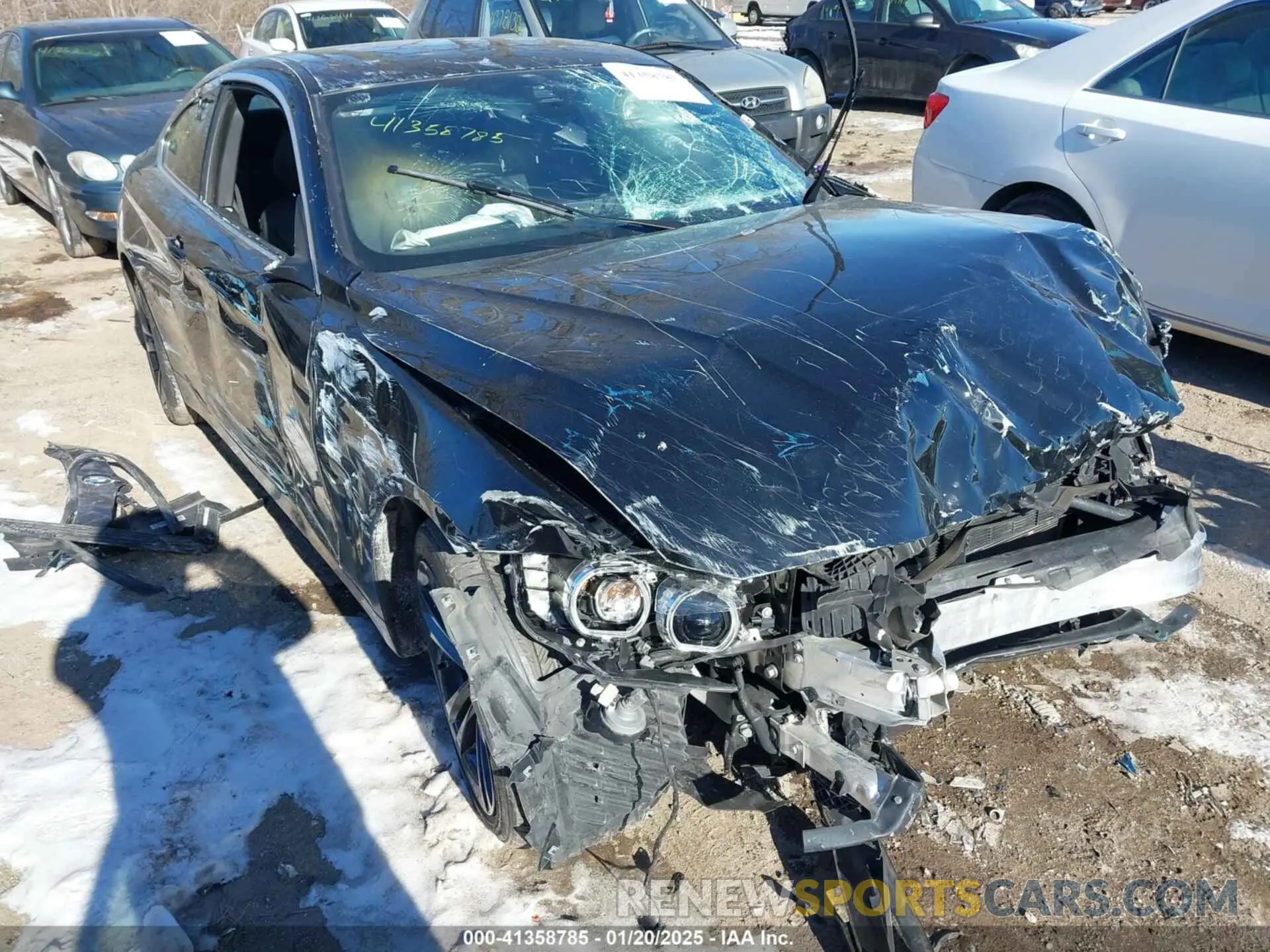 1 Photograph of a damaged car WBA4W5C03LFJ70943 BMW 430I 2020
