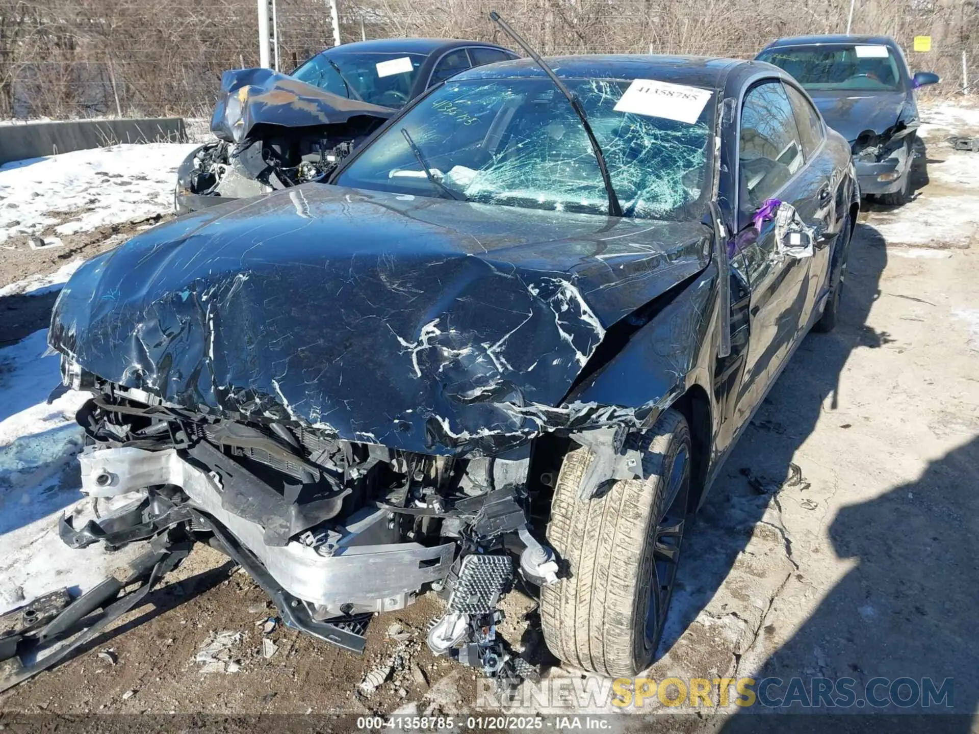 2 Photograph of a damaged car WBA4W5C03LFJ70943 BMW 430I 2020