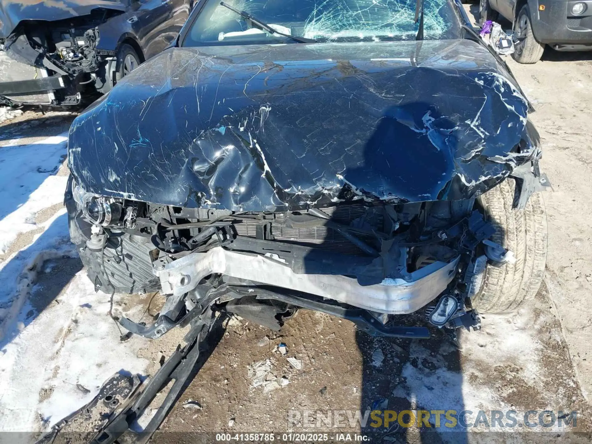 6 Photograph of a damaged car WBA4W5C03LFJ70943 BMW 430I 2020