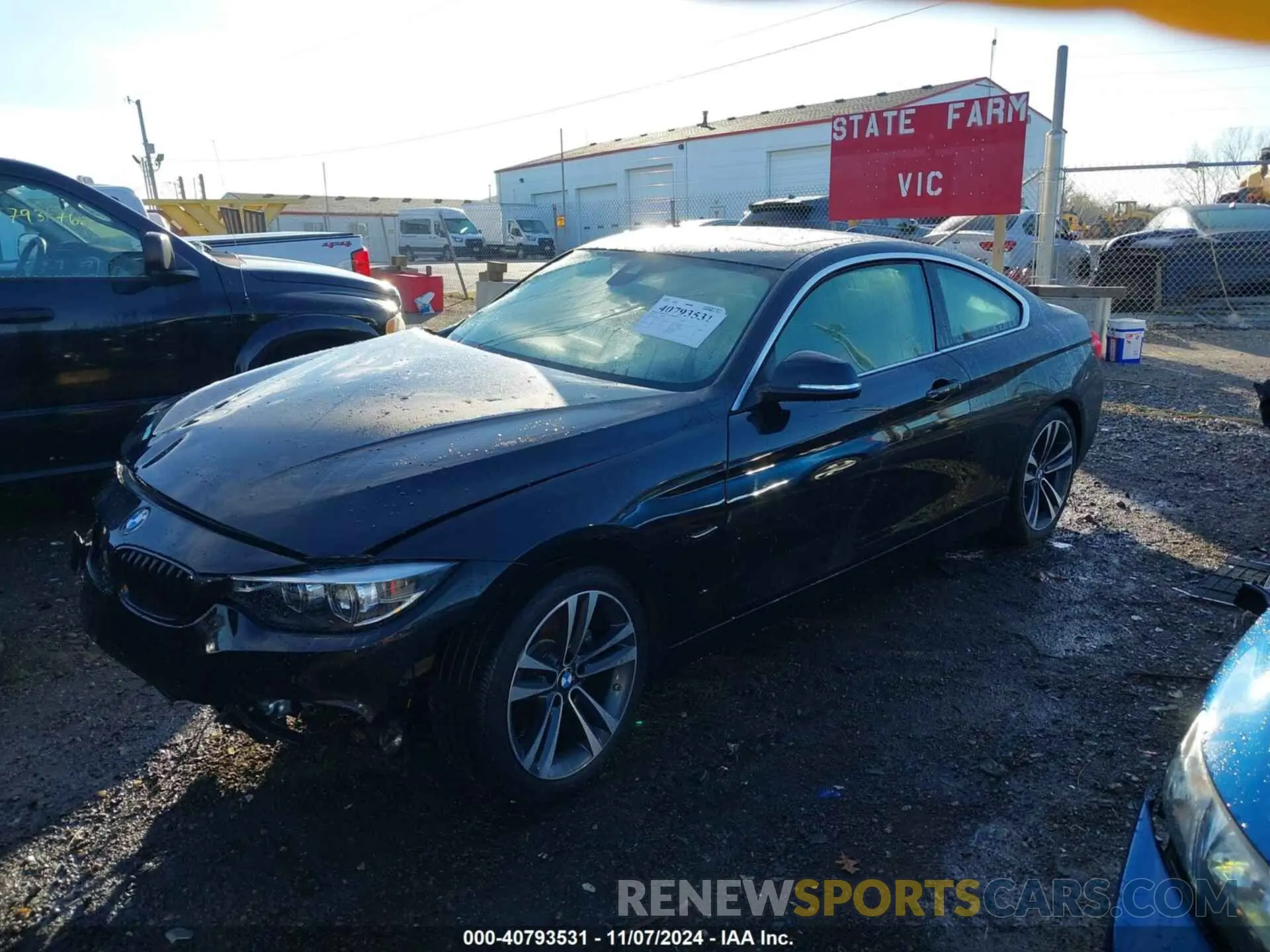 2 Photograph of a damaged car WBA4W5C05LFH51234 BMW 430I 2020