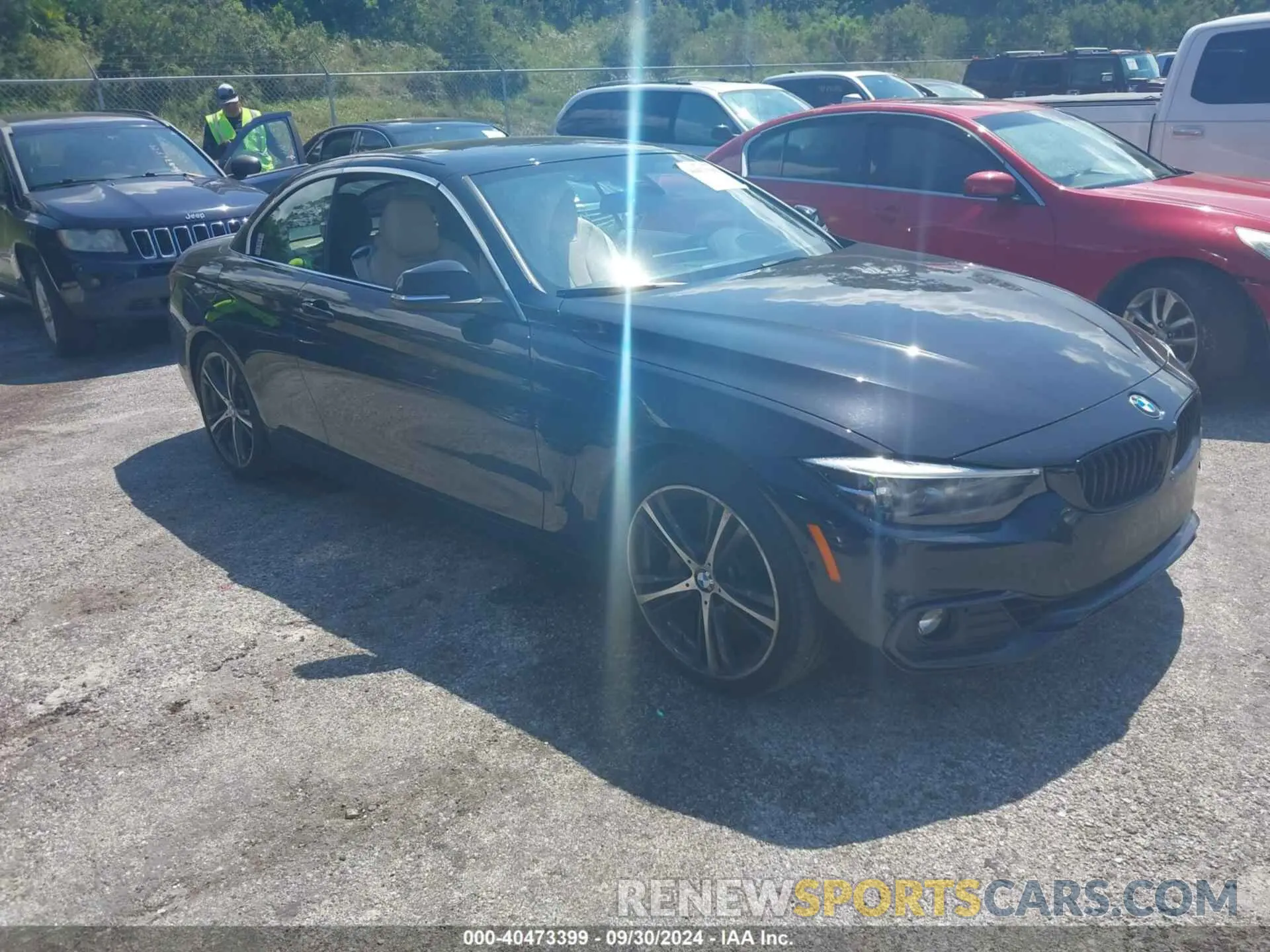 1 Photograph of a damaged car WBA4Z1C07L5S15274 BMW 430I 2020
