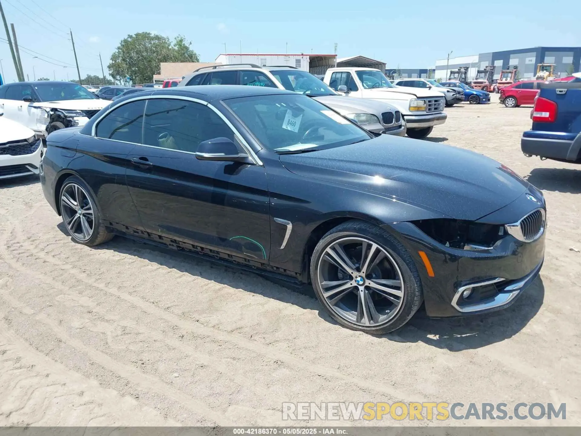 1 Photograph of a damaged car WBA4Z1C08L5R99156 BMW 430I 2020