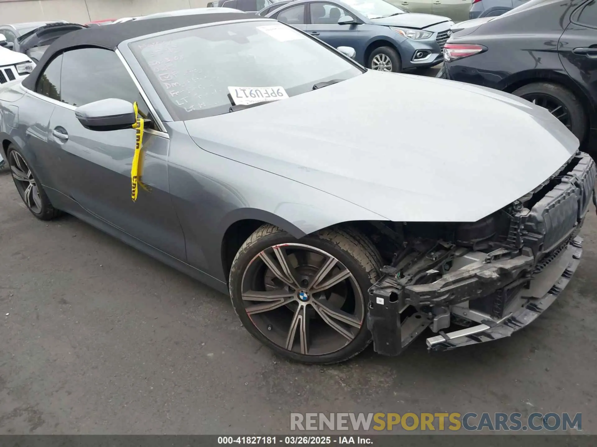 1 Photograph of a damaged car WBA23AT08MCH12990 BMW 430I 2021