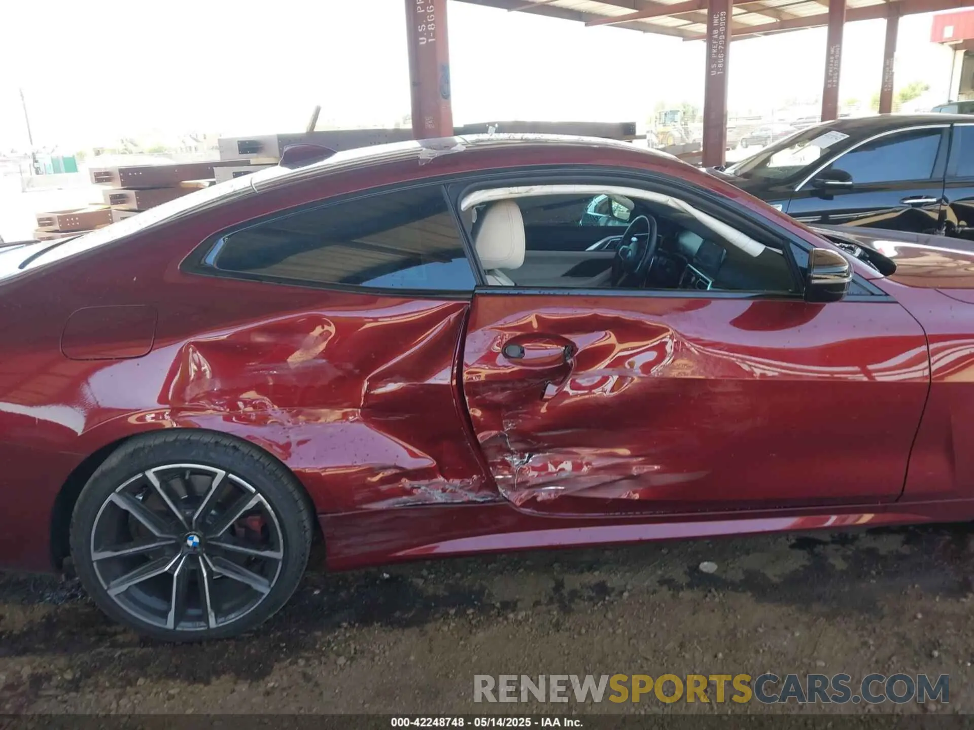 6 Photograph of a damaged car WBA53AP01NCJ55743 BMW 430I 2022
