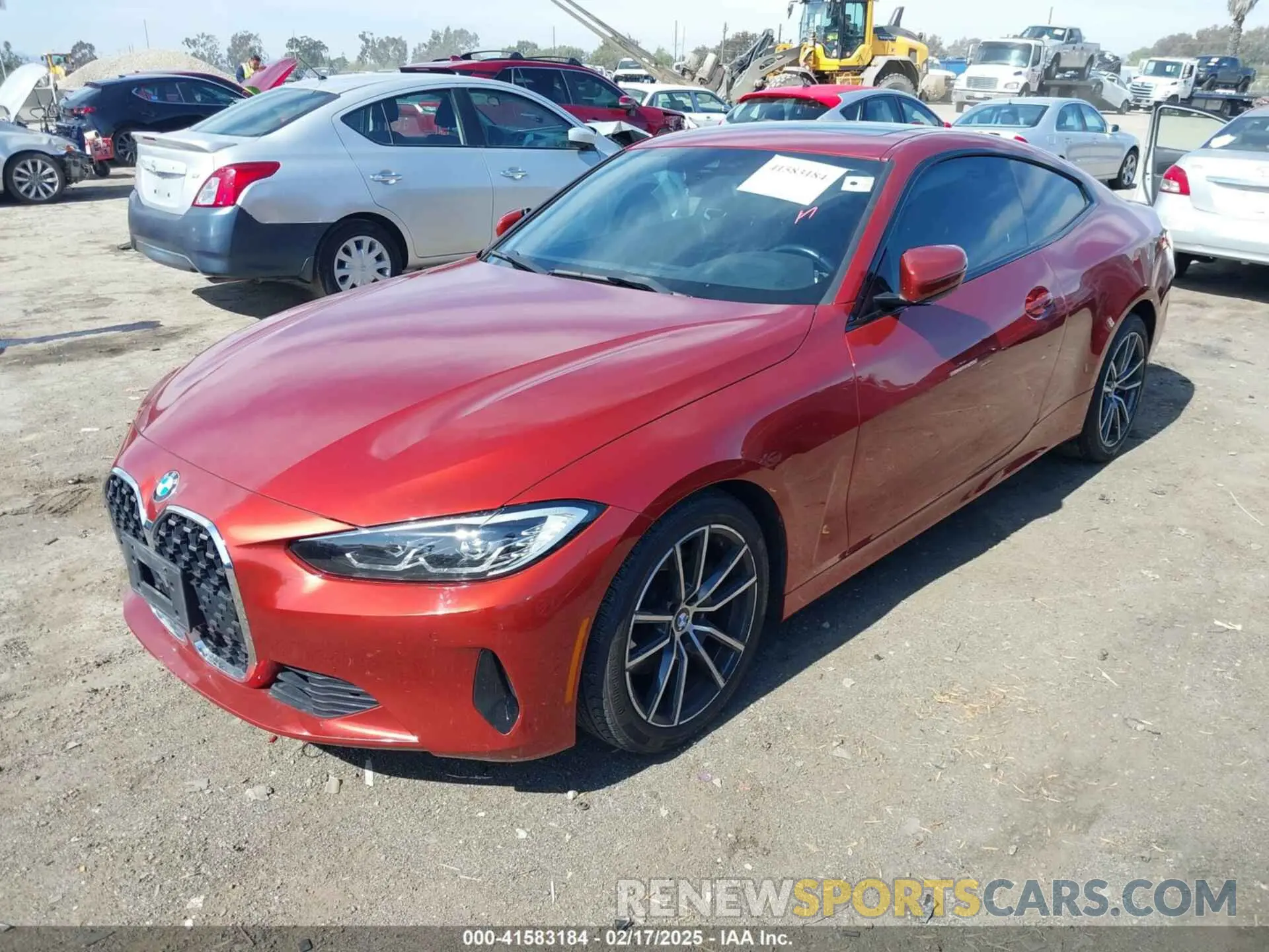 2 Photograph of a damaged car WBA53AP04NCK23797 BMW 430I 2022